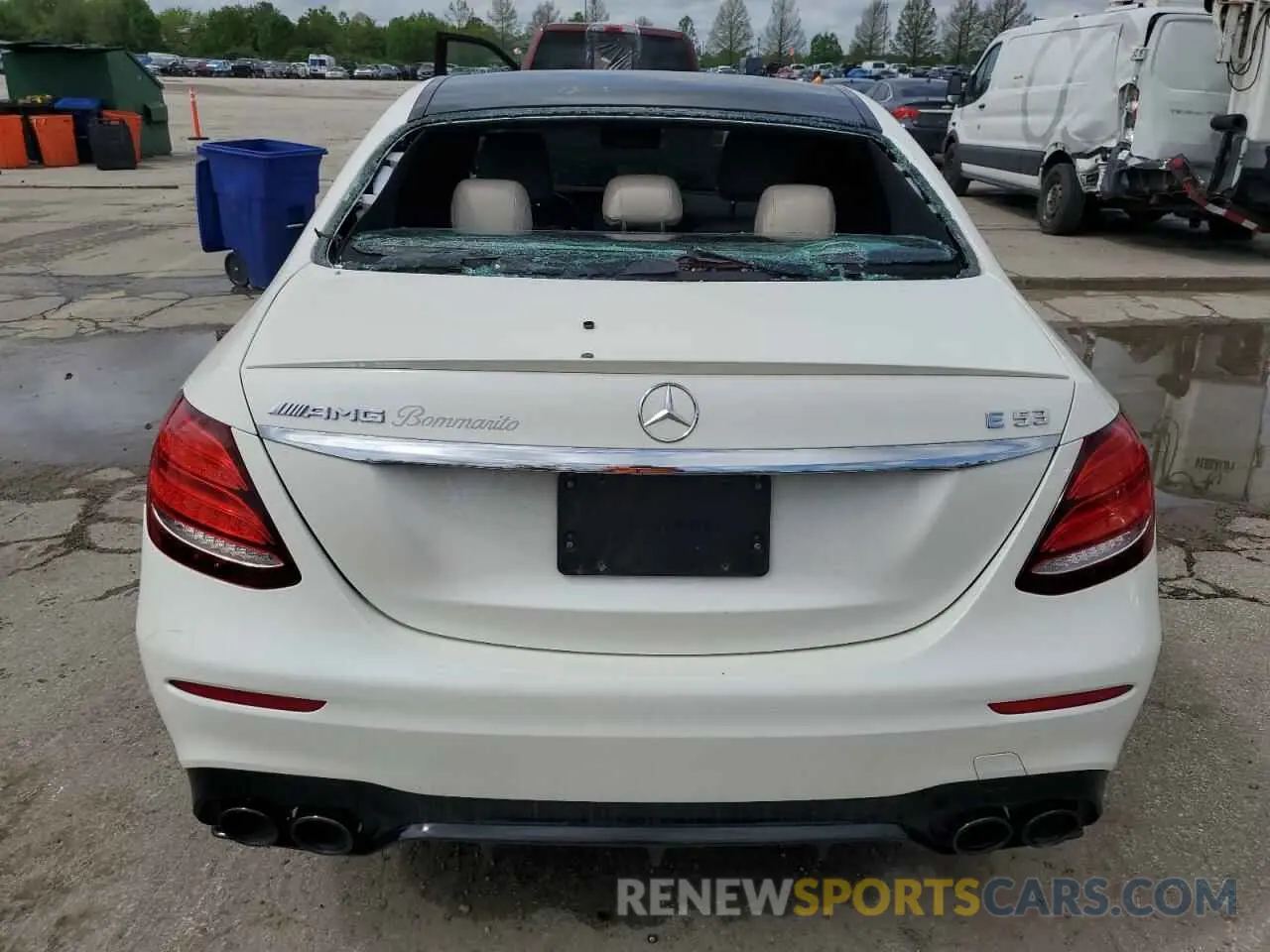 6 Photograph of a damaged car WDDZF6BBXLA712043 MERCEDES-BENZ E-CLASS 2020