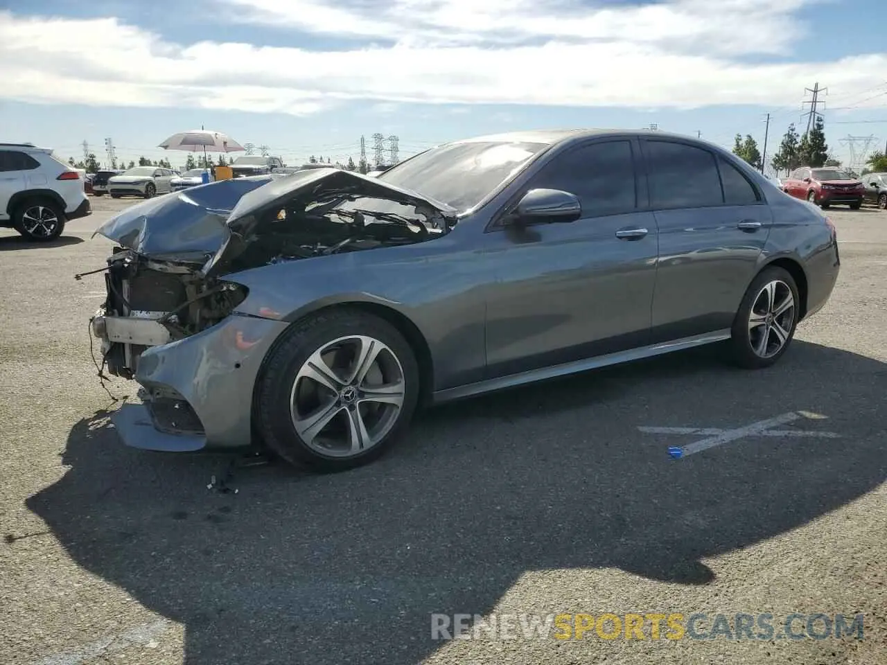 1 Photograph of a damaged car WDDZF8DB0LA720080 MERCEDES-BENZ E-CLASS 2020