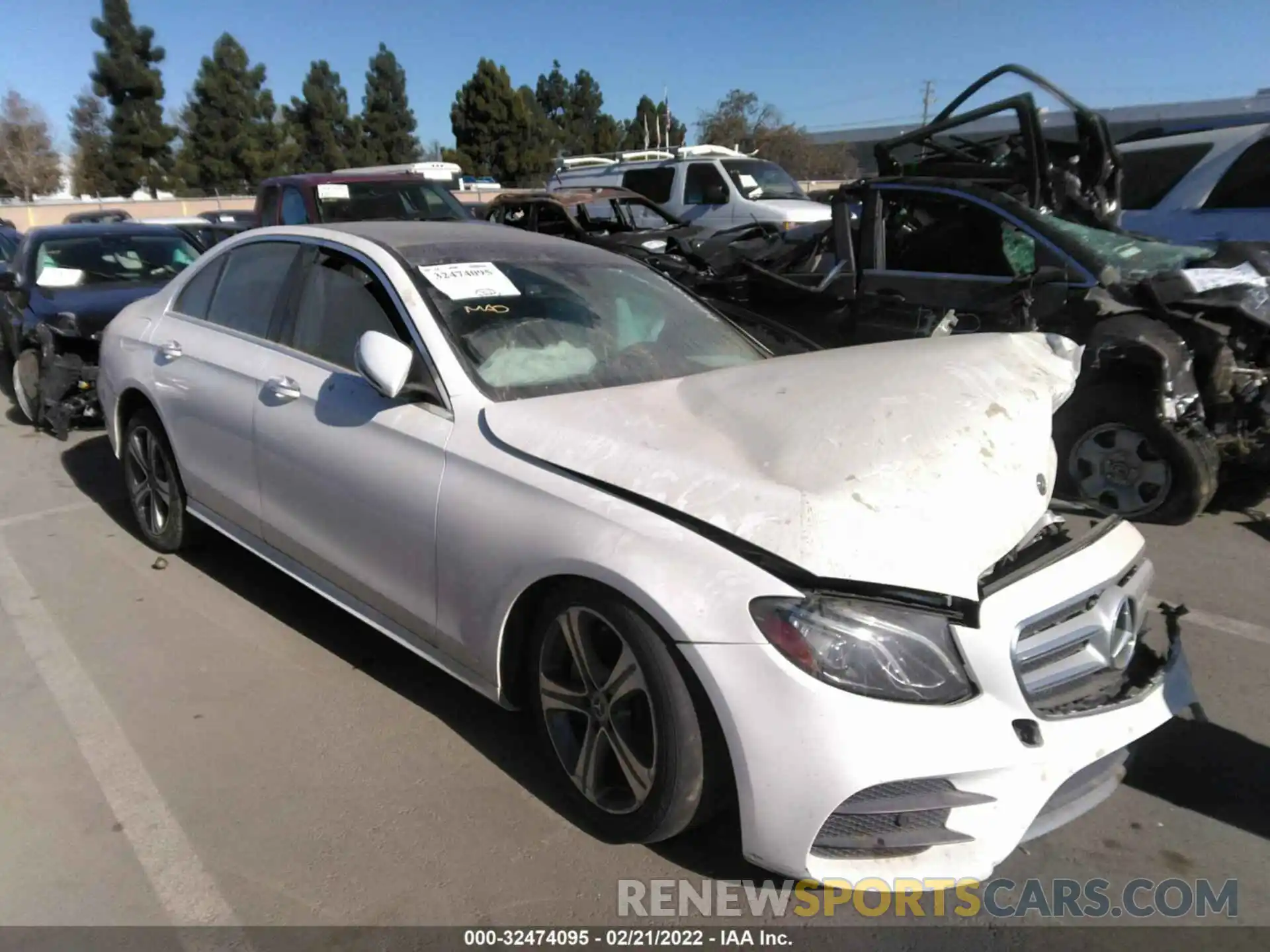 1 Photograph of a damaged car WDDZF8DB1LA720170 MERCEDES-BENZ E-CLASS 2020