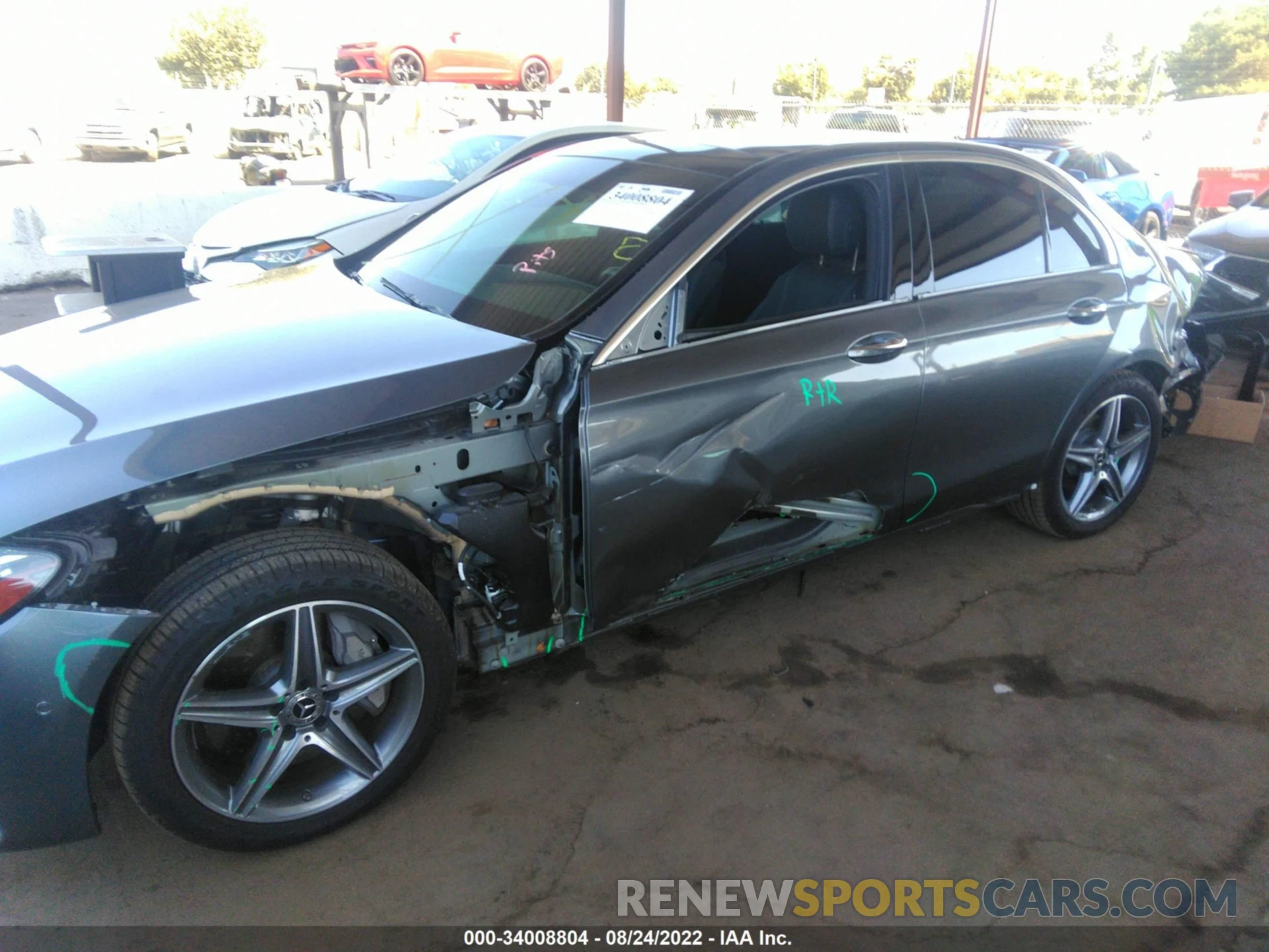 2 Photograph of a damaged car WDDZF8DB1LA731055 MERCEDES-BENZ E-CLASS 2020