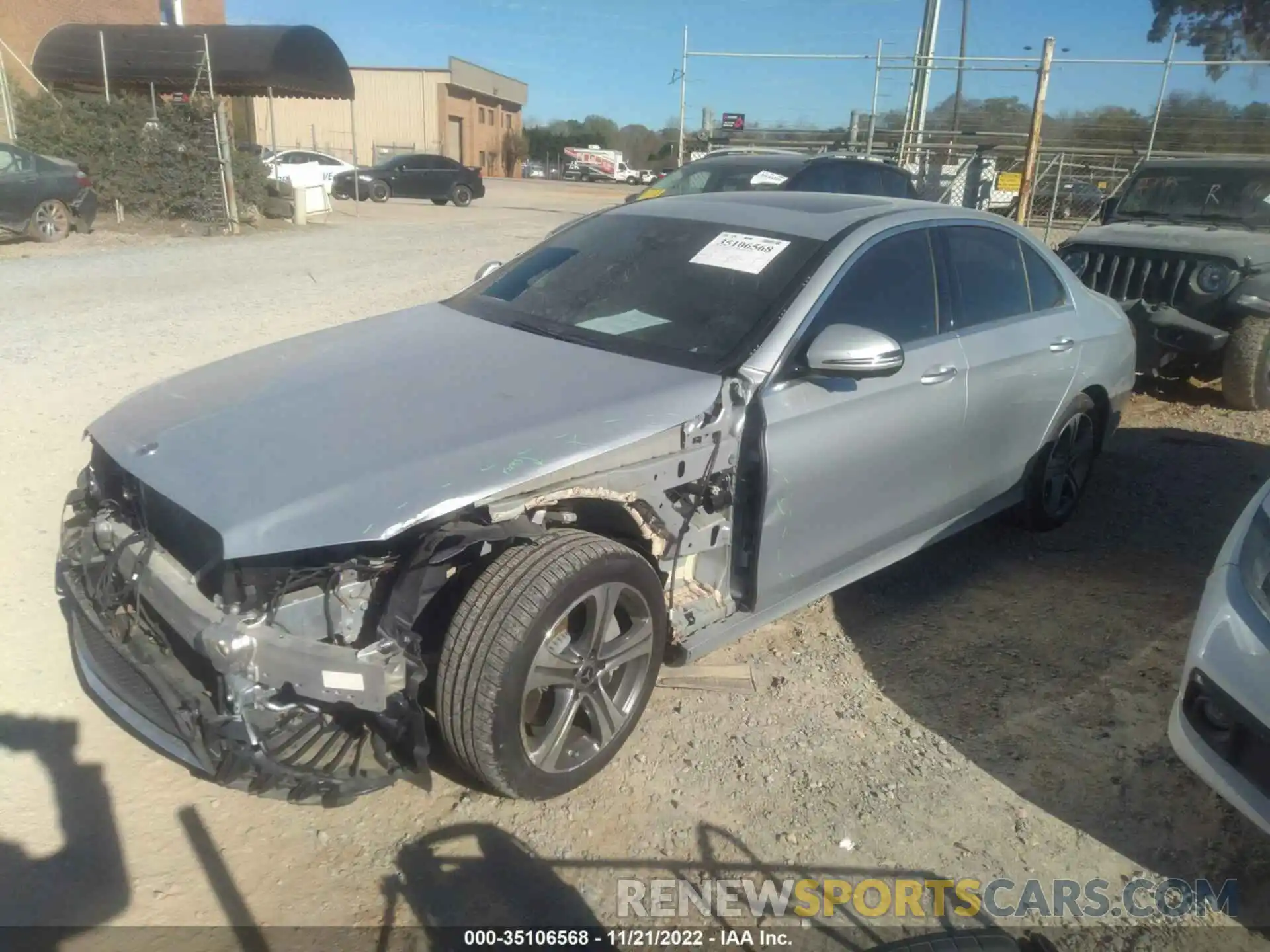 2 Photograph of a damaged car WDDZF8DB4LA754930 MERCEDES-BENZ E-CLASS 2020