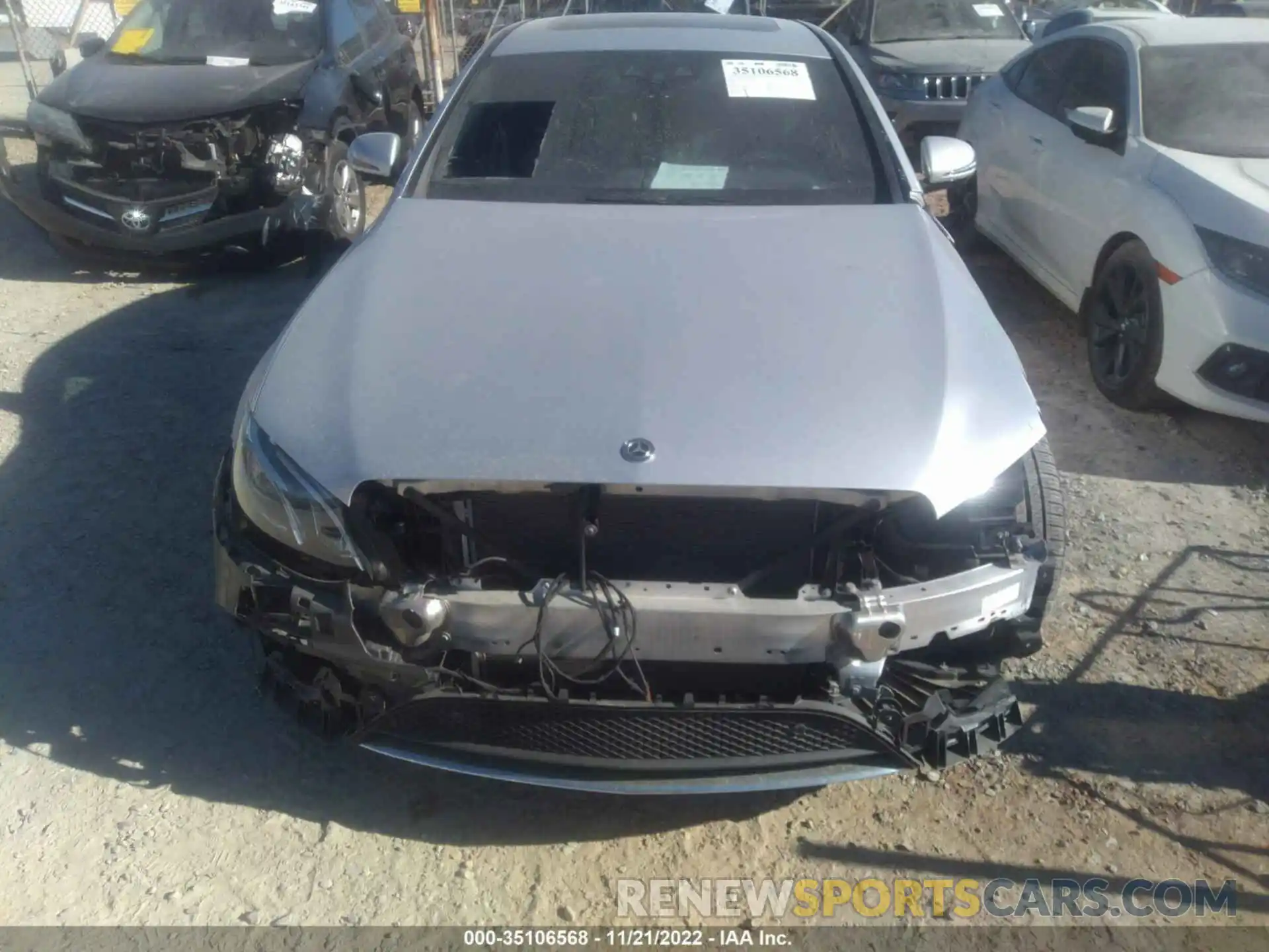 6 Photograph of a damaged car WDDZF8DB4LA754930 MERCEDES-BENZ E-CLASS 2020