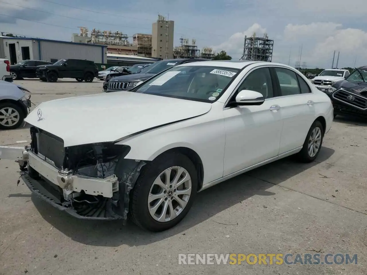 1 Photograph of a damaged car WDDZF8DB5LA705770 MERCEDES-BENZ E-CLASS 2020