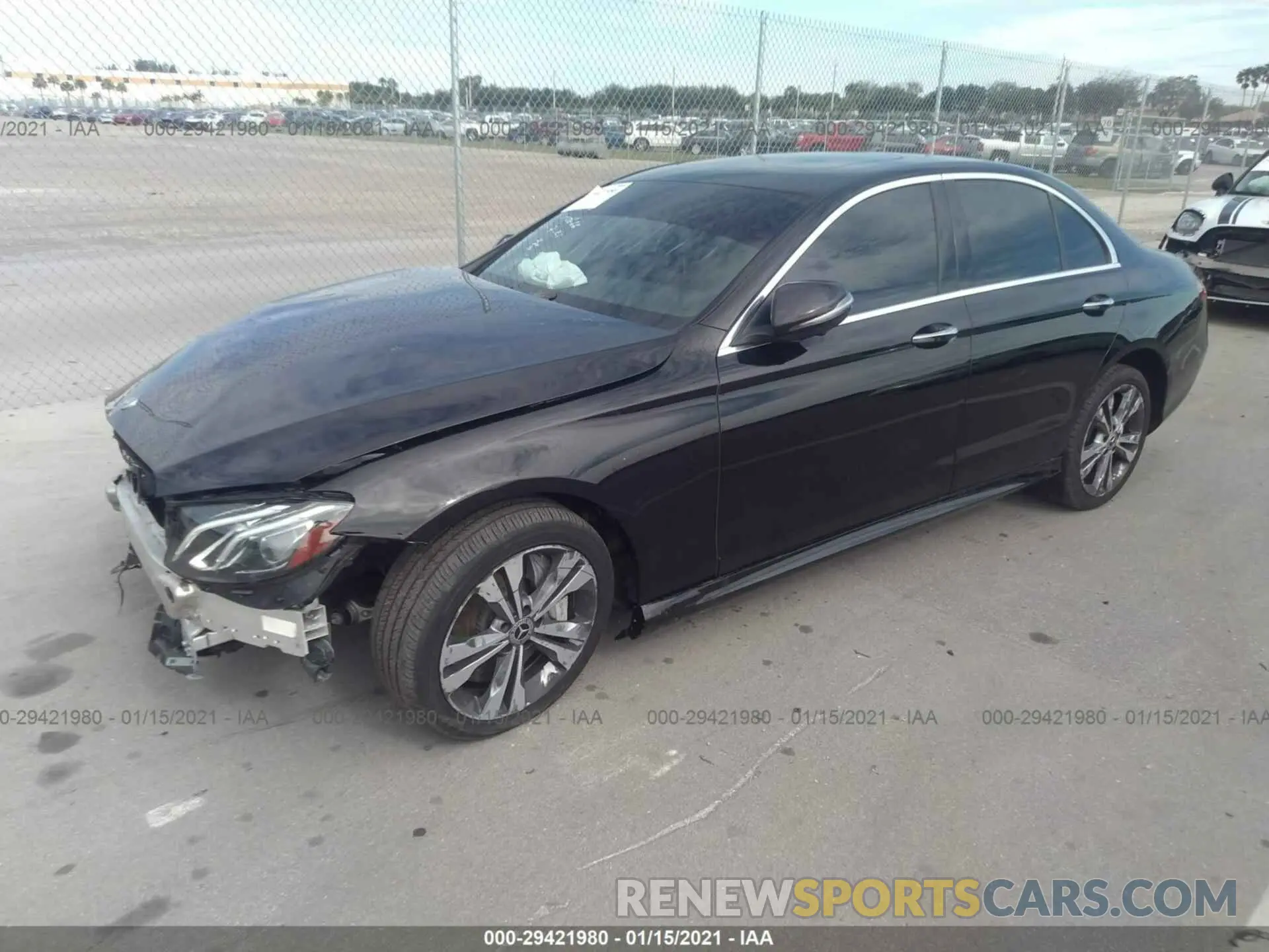 2 Photograph of a damaged car WDDZF8DB7LA700666 MERCEDES-BENZ E-CLASS 2020