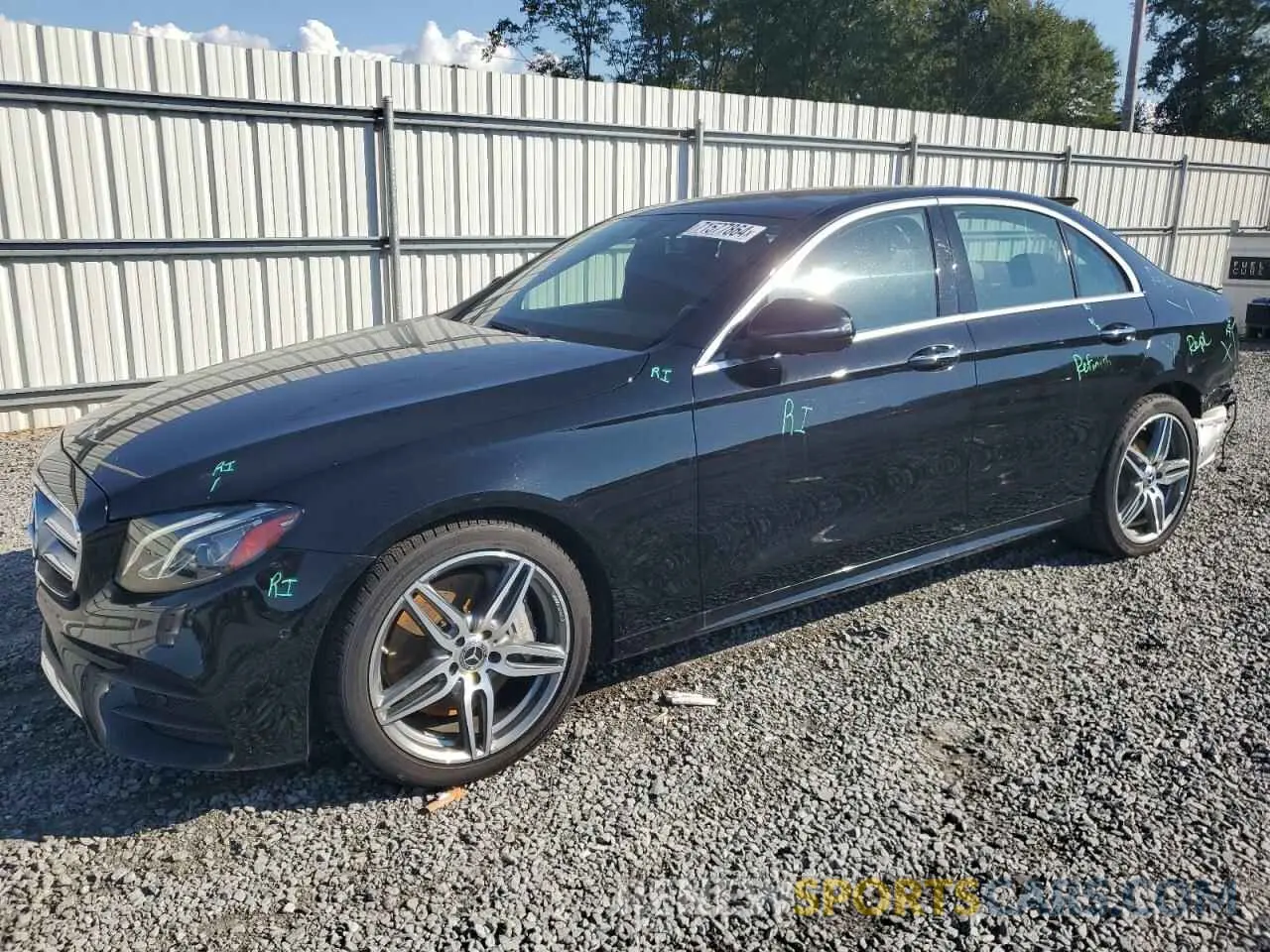 1 Photograph of a damaged car WDDZF8DB8LA721350 MERCEDES-BENZ E-CLASS 2020