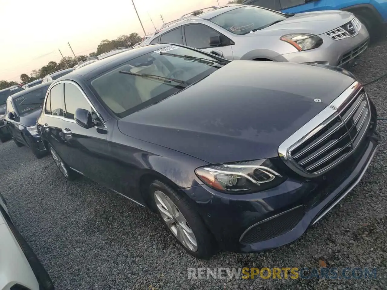 4 Photograph of a damaged car WDDZF8DB8LA729707 MERCEDES-BENZ E-CLASS 2020