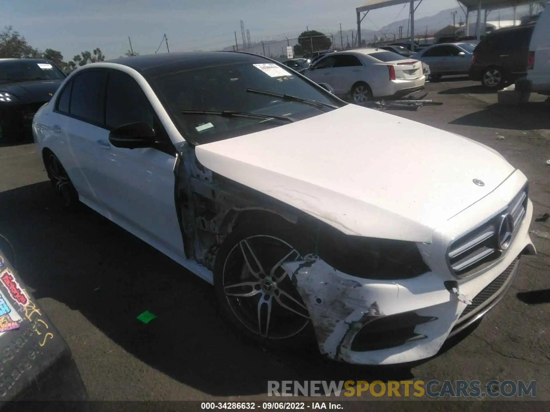 1 Photograph of a damaged car WDDZF8DB9LA724001 MERCEDES-BENZ E-CLASS 2020