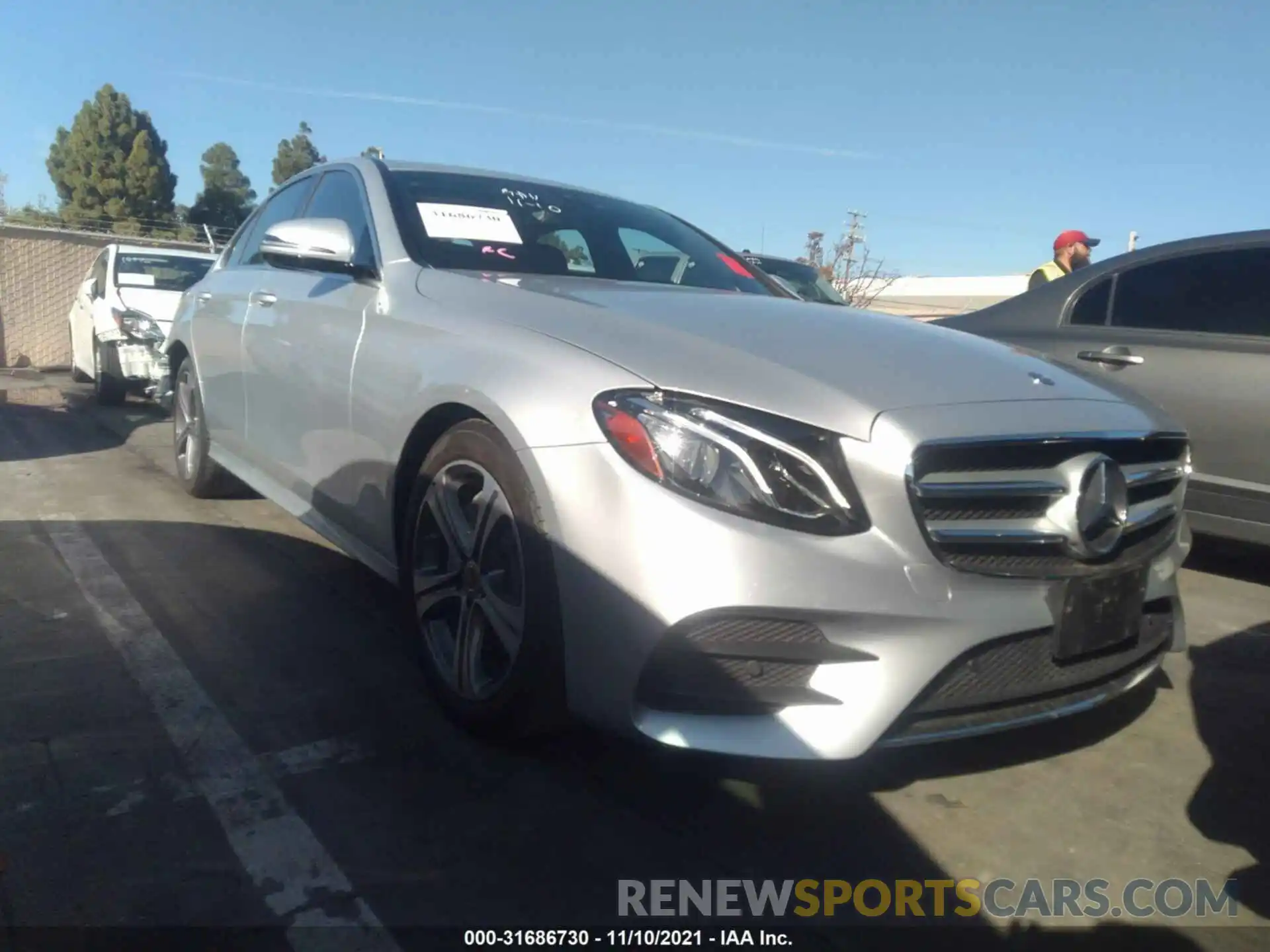 1 Photograph of a damaged car WDDZF8DB9LA724645 MERCEDES-BENZ E-CLASS 2020