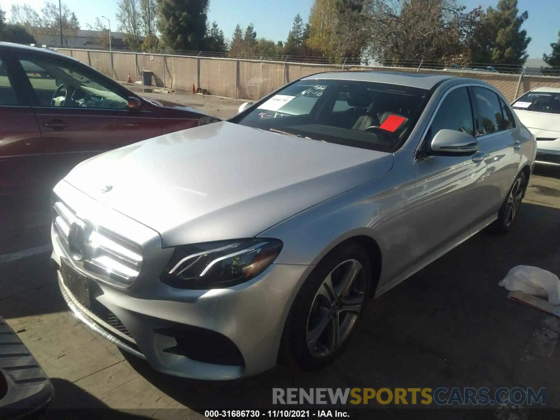 2 Photograph of a damaged car WDDZF8DB9LA724645 MERCEDES-BENZ E-CLASS 2020