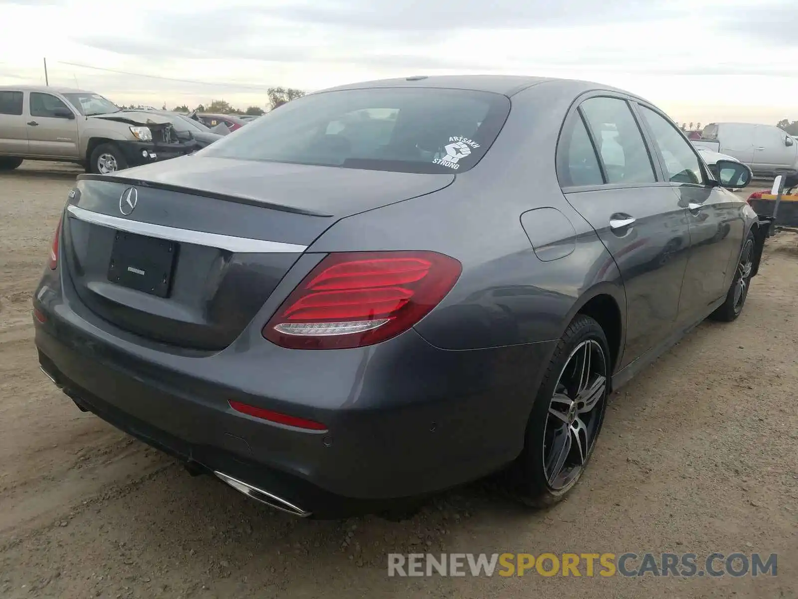 4 Photograph of a damaged car WDDZF8DBXLA722869 MERCEDES-BENZ E CLASS 2020