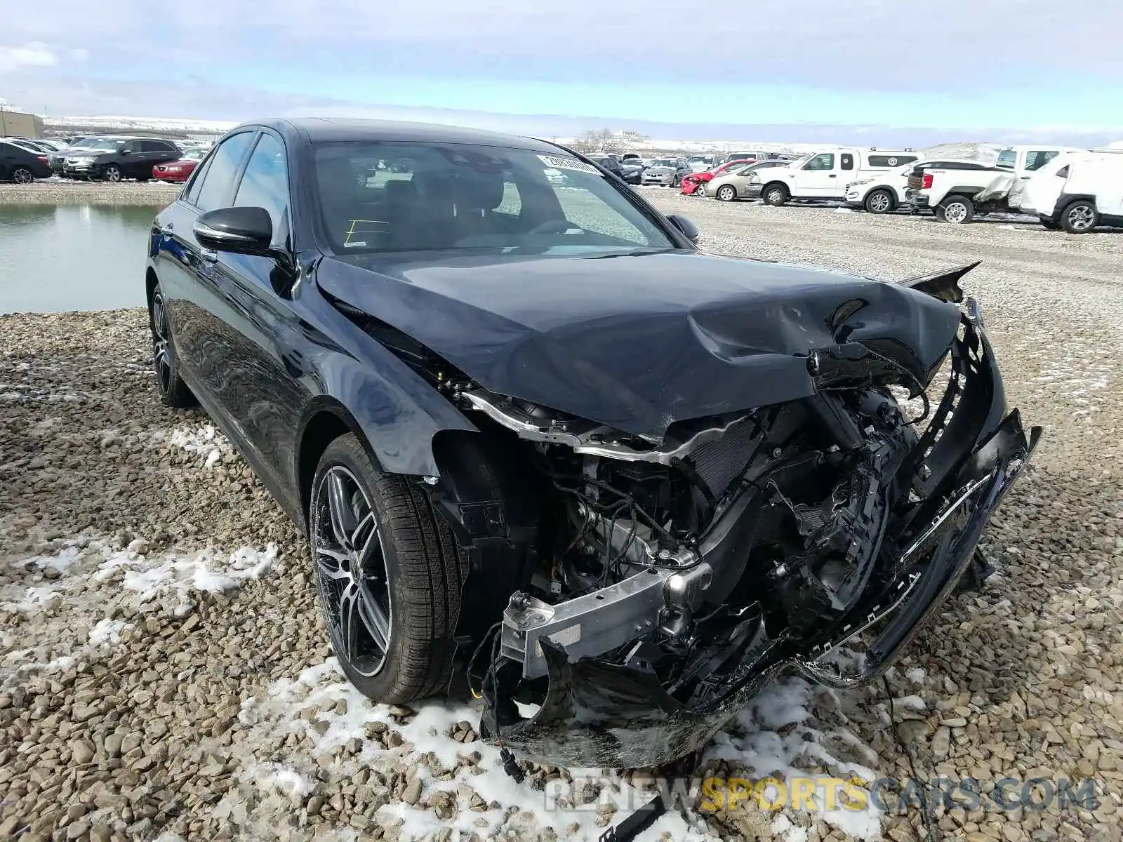 1 Photograph of a damaged car WDDZF8EB1LA698945 MERCEDES-BENZ E CLASS 2020