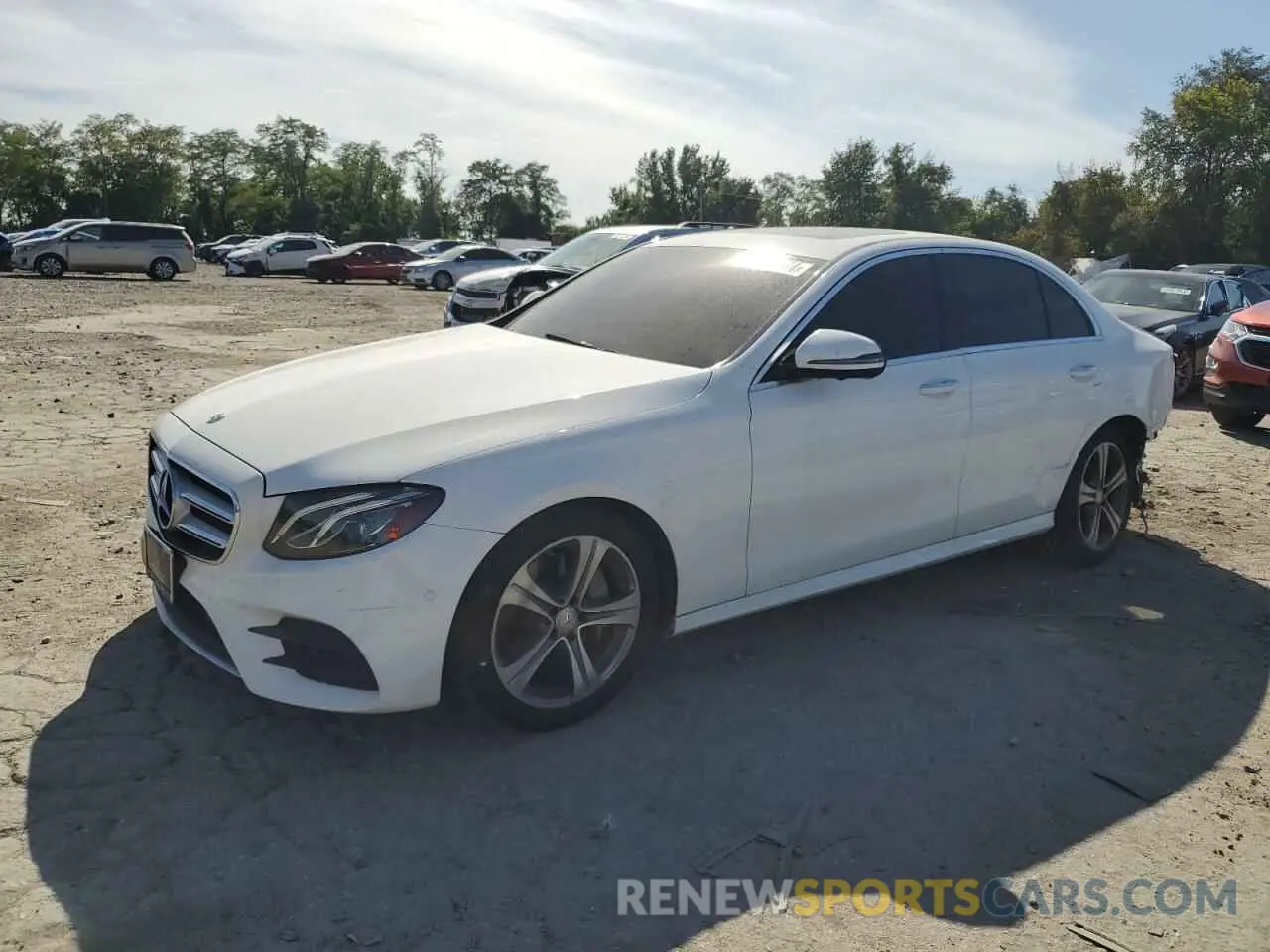 1 Photograph of a damaged car WDDZF8EB1LA719261 MERCEDES-BENZ E-CLASS 2020