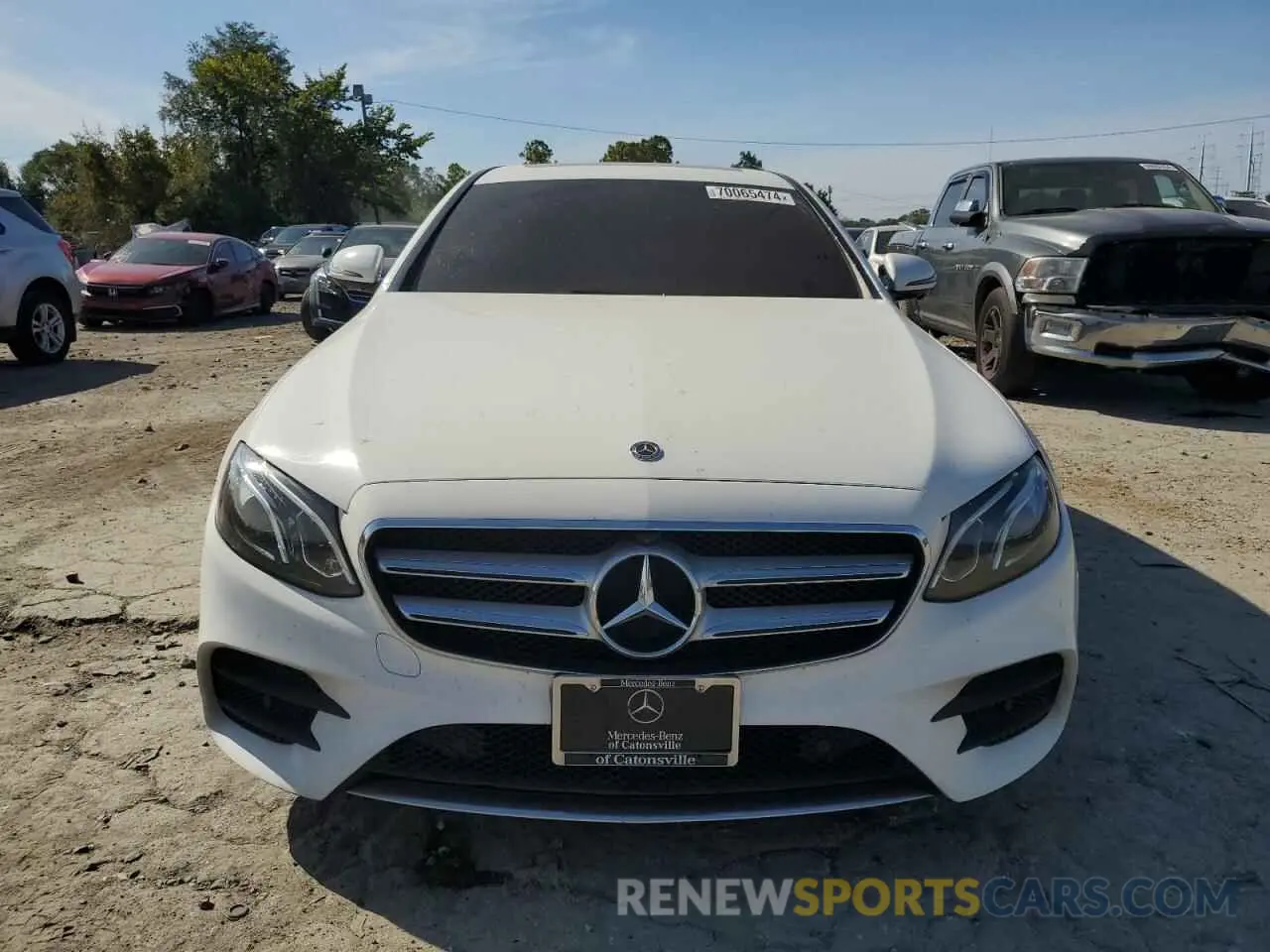 5 Photograph of a damaged car WDDZF8EB1LA719261 MERCEDES-BENZ E-CLASS 2020