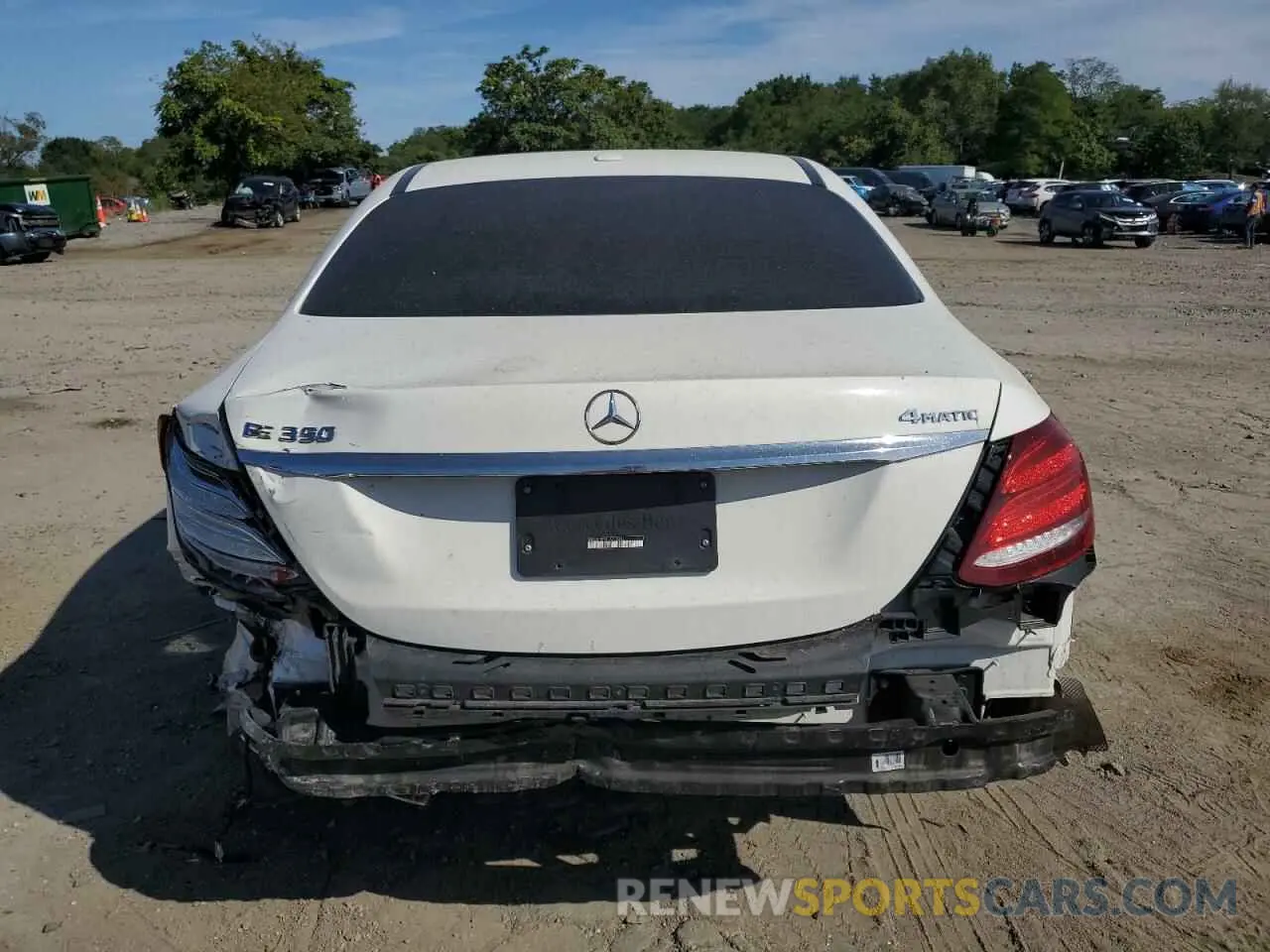 6 Photograph of a damaged car WDDZF8EB1LA719261 MERCEDES-BENZ E-CLASS 2020