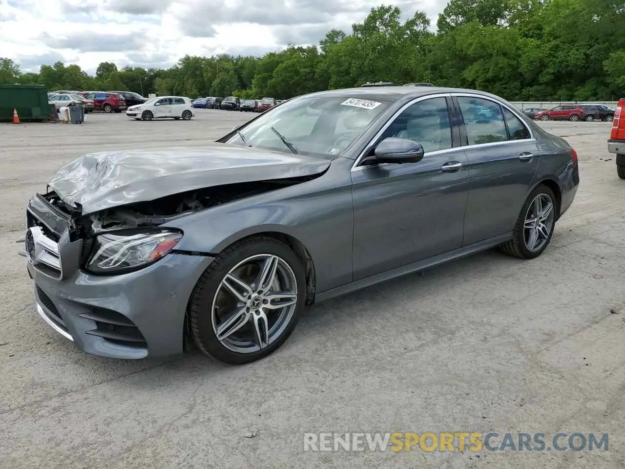1 Photograph of a damaged car WDDZF8EB1LA723438 MERCEDES-BENZ E-CLASS 2020
