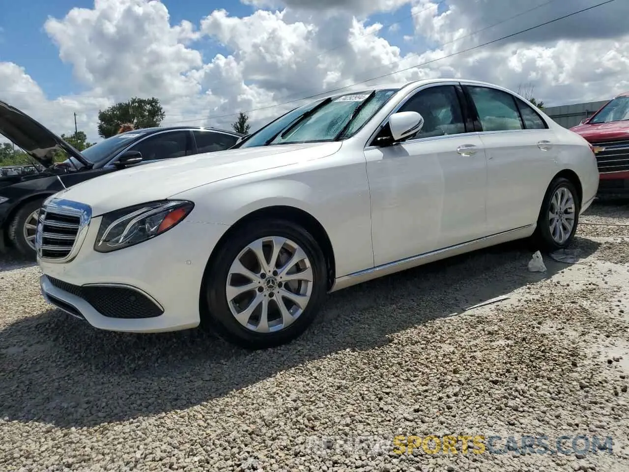 1 Photograph of a damaged car WDDZF8EB1LA745133 MERCEDES-BENZ E-CLASS 2020