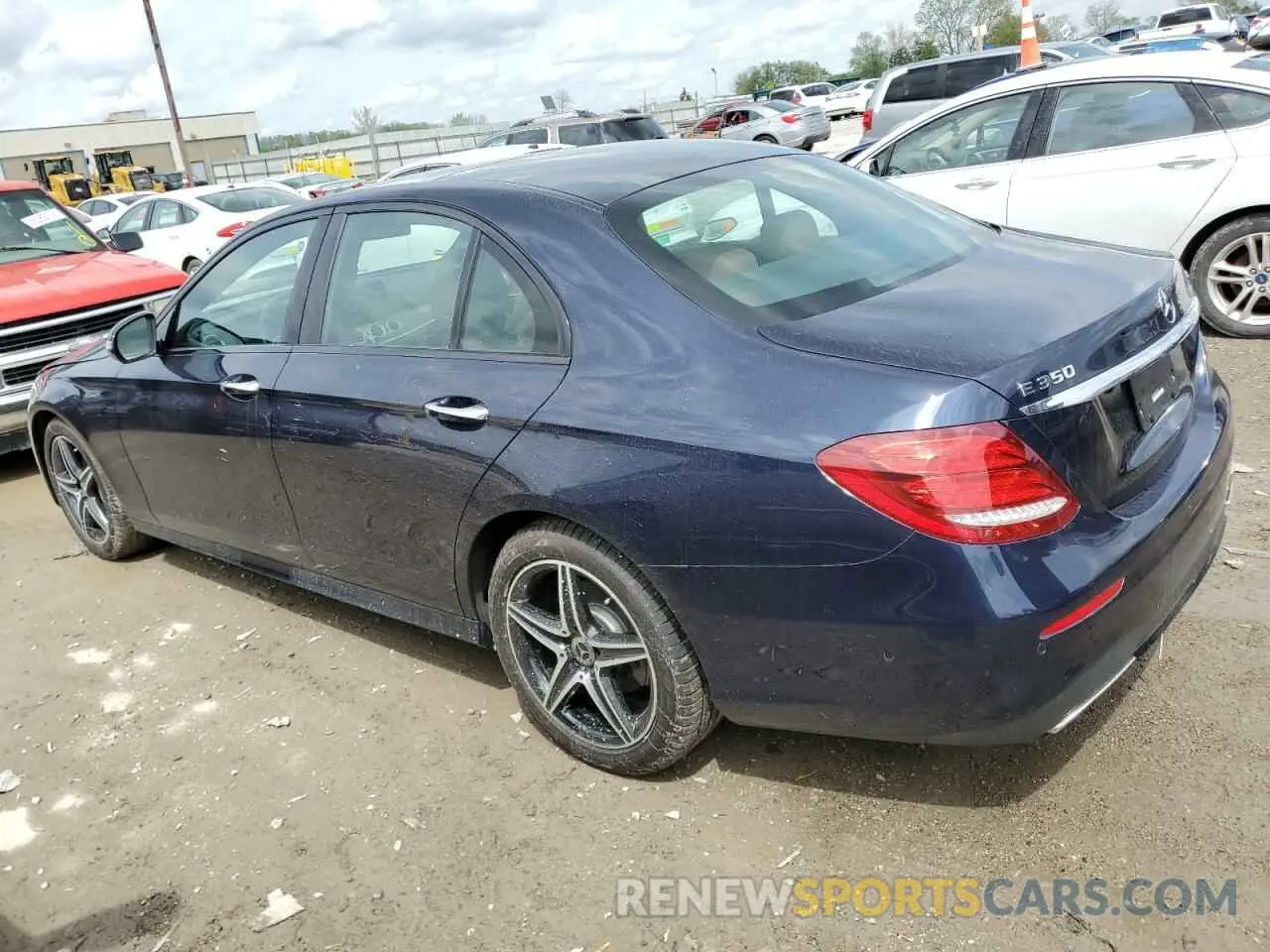 2 Photograph of a damaged car WDDZF8EB6LA713083 MERCEDES-BENZ E-CLASS 2020