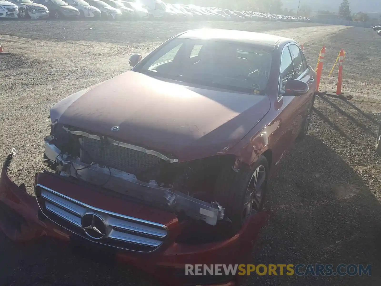 2 Photograph of a damaged car WDDZF8EB6LA733236 MERCEDES-BENZ E CLASS 2020