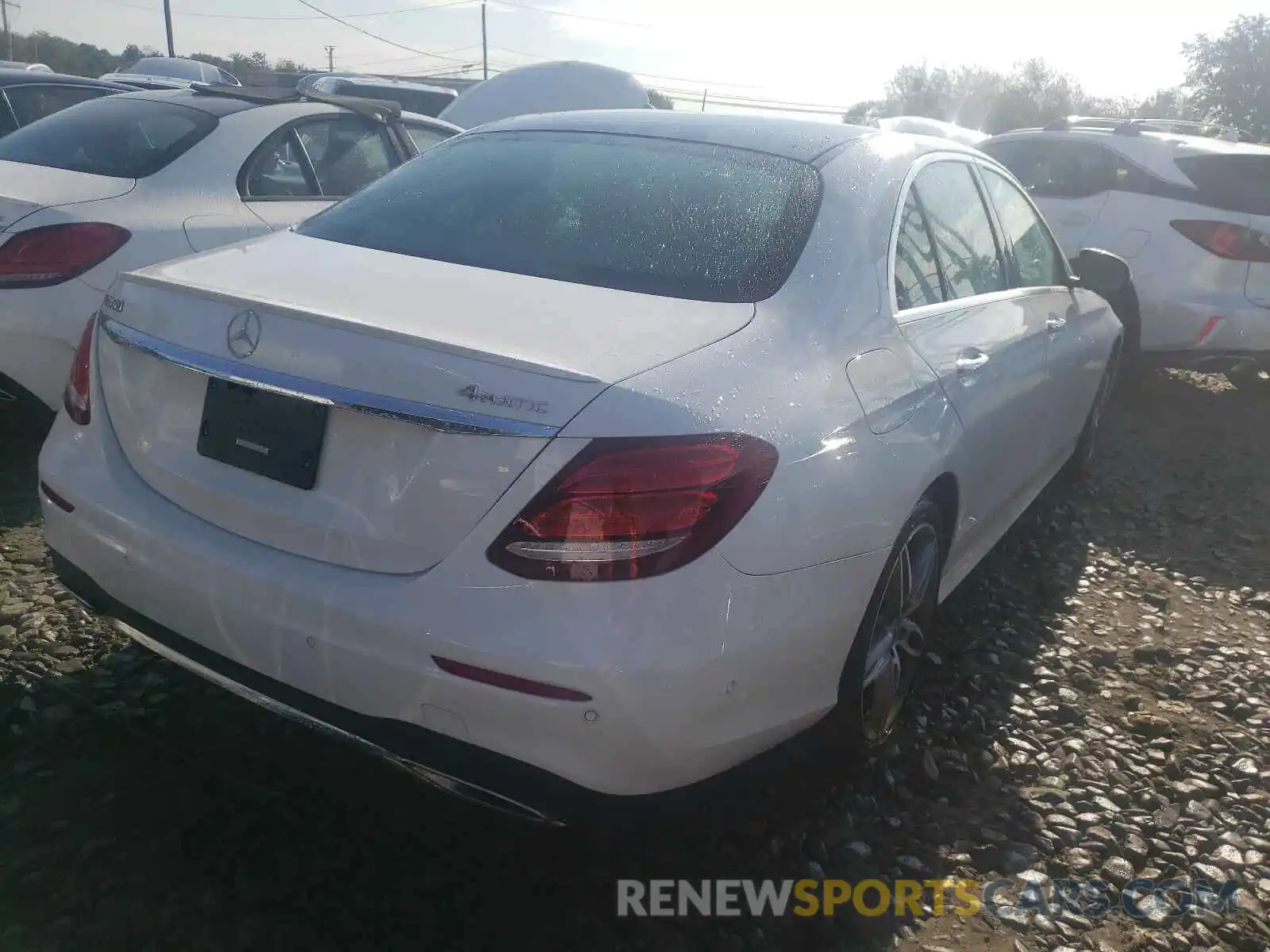 4 Photograph of a damaged car WDDZF8EB6LA747895 MERCEDES-BENZ E-CLASS 2020