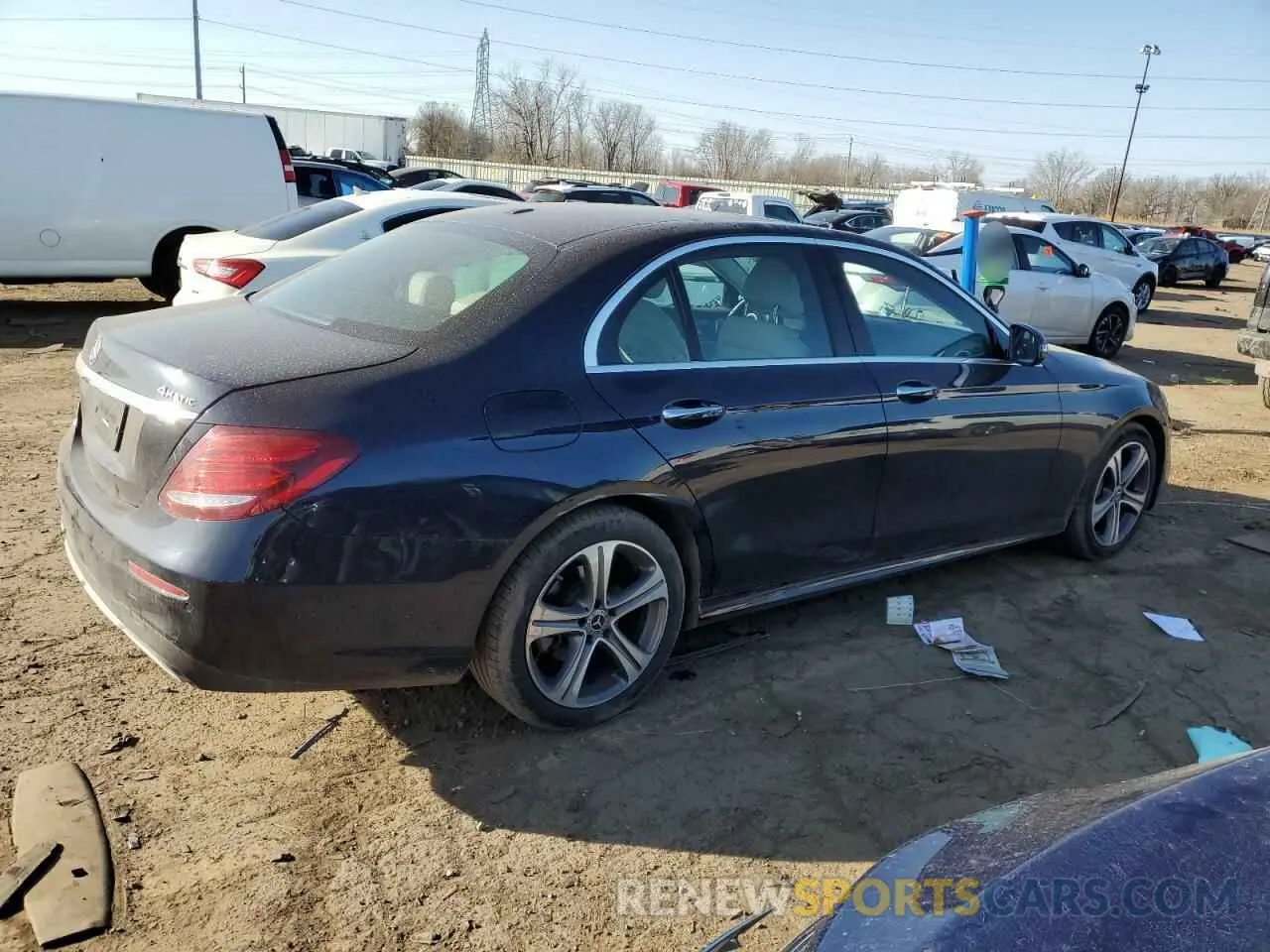 3 Photograph of a damaged car WDDZF8EB7LA700729 MERCEDES-BENZ E-CLASS 2020