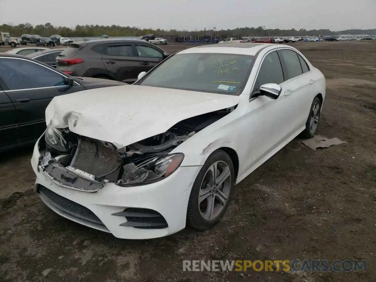 2 Photograph of a damaged car WDDZF8EB9LA710646 MERCEDES-BENZ E-CLASS 2020