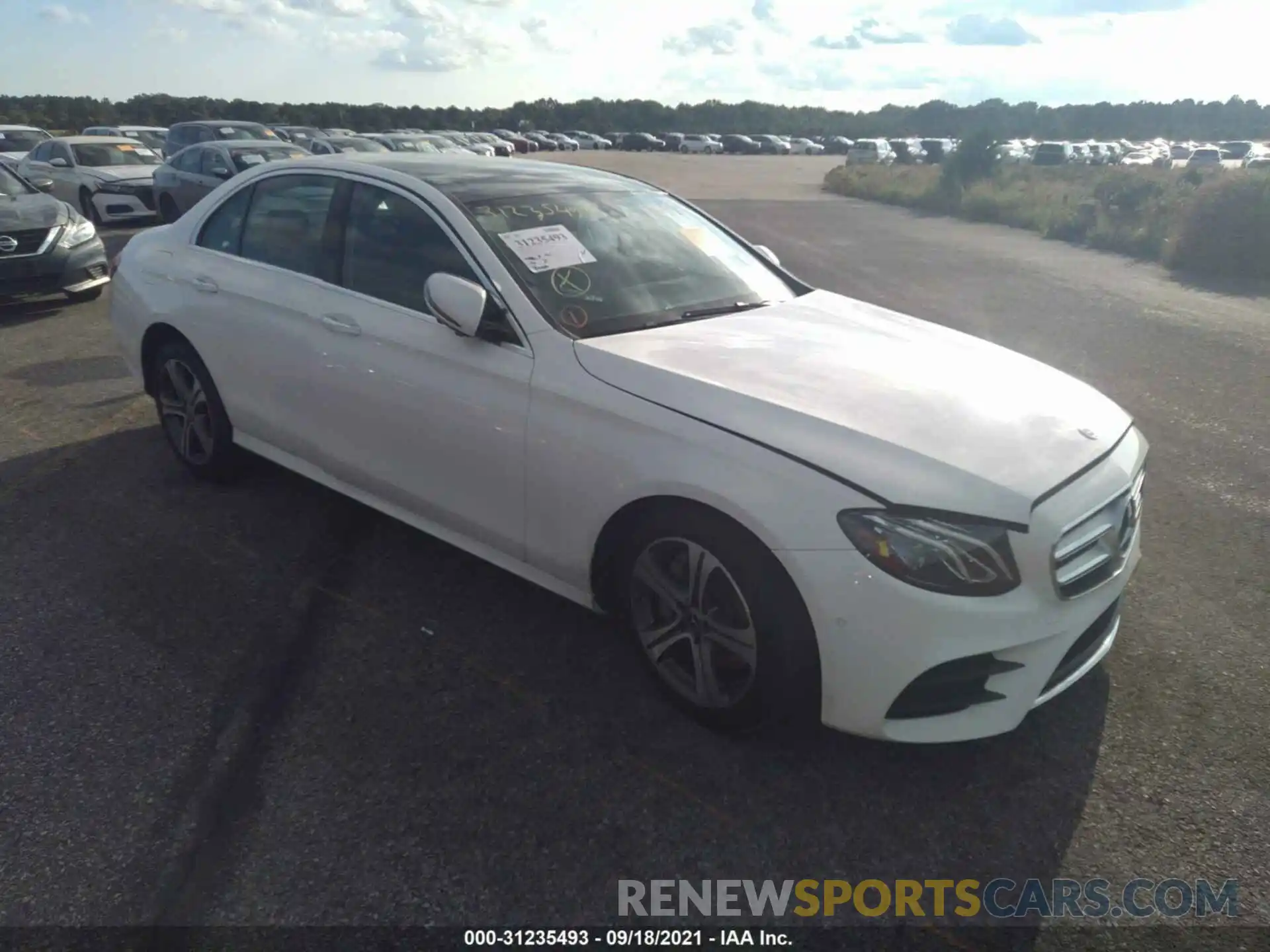 1 Photograph of a damaged car WDDZF8EB9LA716382 MERCEDES-BENZ E-CLASS 2020