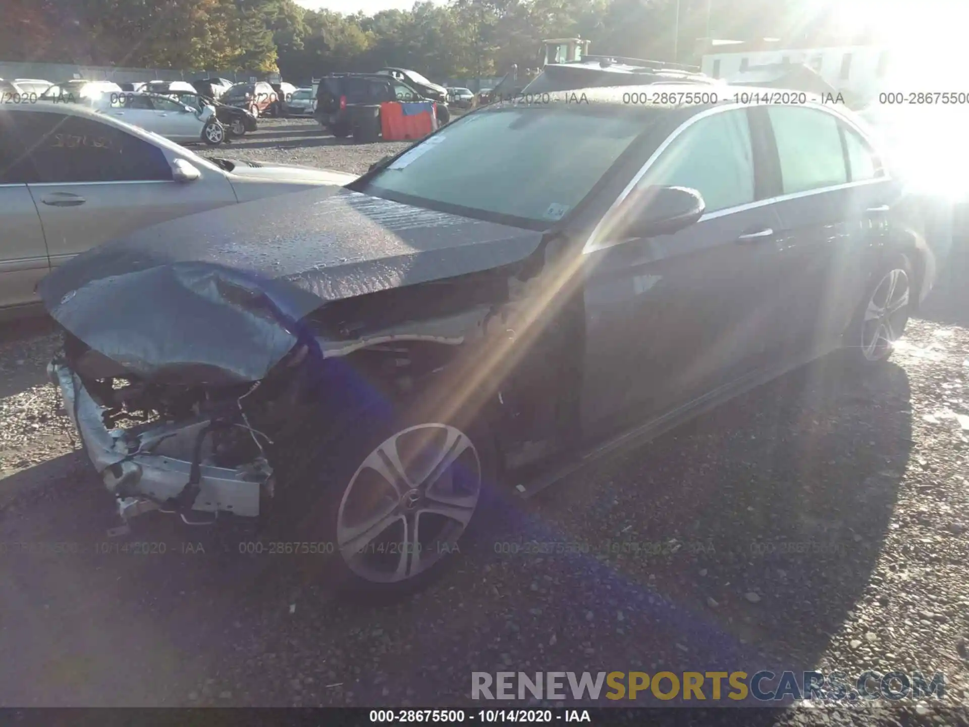 2 Photograph of a damaged car WDDZF8EBXLA699138 MERCEDES-BENZ E-CLASS 2020