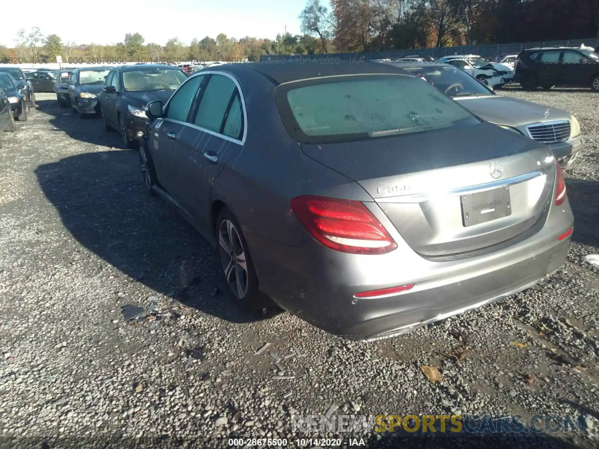 3 Photograph of a damaged car WDDZF8EBXLA699138 MERCEDES-BENZ E-CLASS 2020