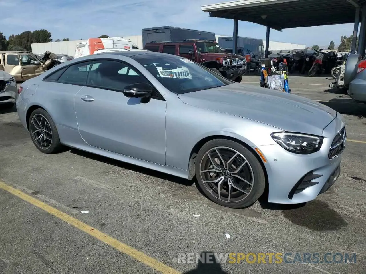 4 Photograph of a damaged car W1K1J5JB0MF150455 MERCEDES-BENZ E-CLASS 2021
