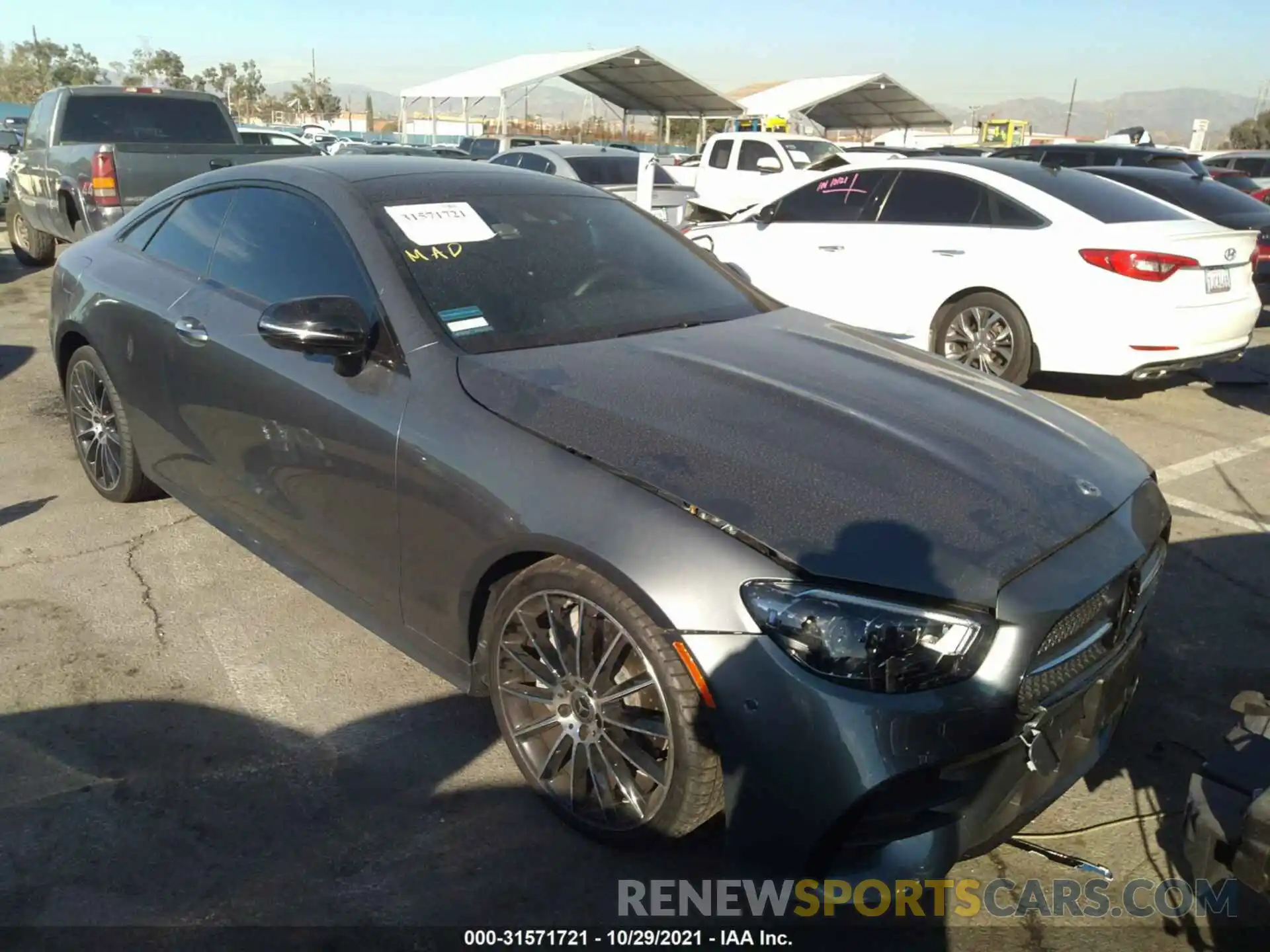 1 Photograph of a damaged car W1K1J5JBXMF168252 MERCEDES-BENZ E-CLASS 2021