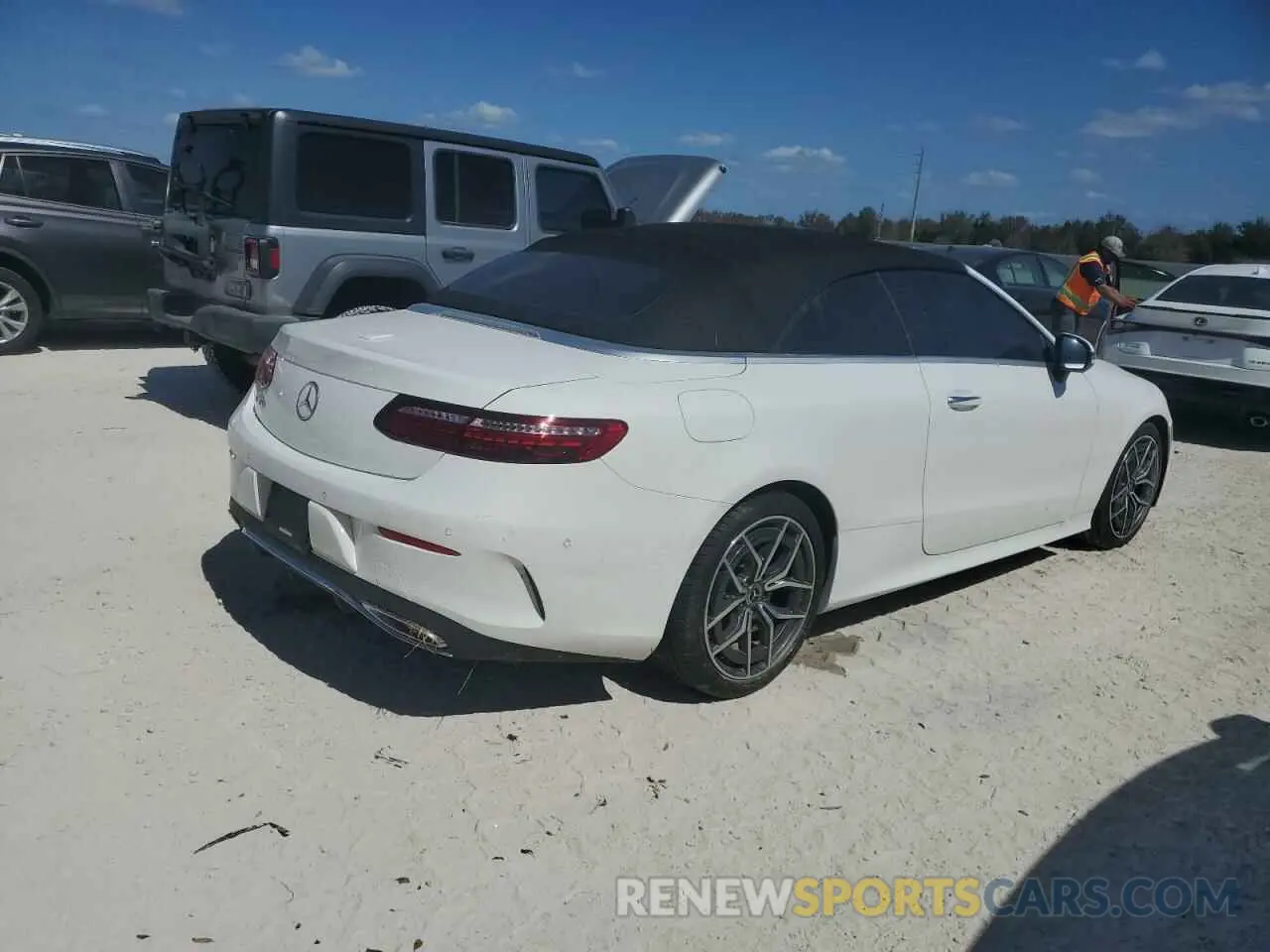 3 Photograph of a damaged car W1K1K5JB3MF145957 MERCEDES-BENZ E-CLASS 2021