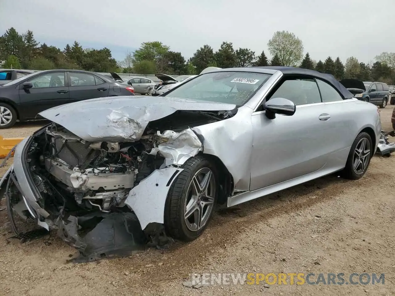 1 Photograph of a damaged car W1K1K5KB7MF161819 MERCEDES-BENZ E-CLASS 2021