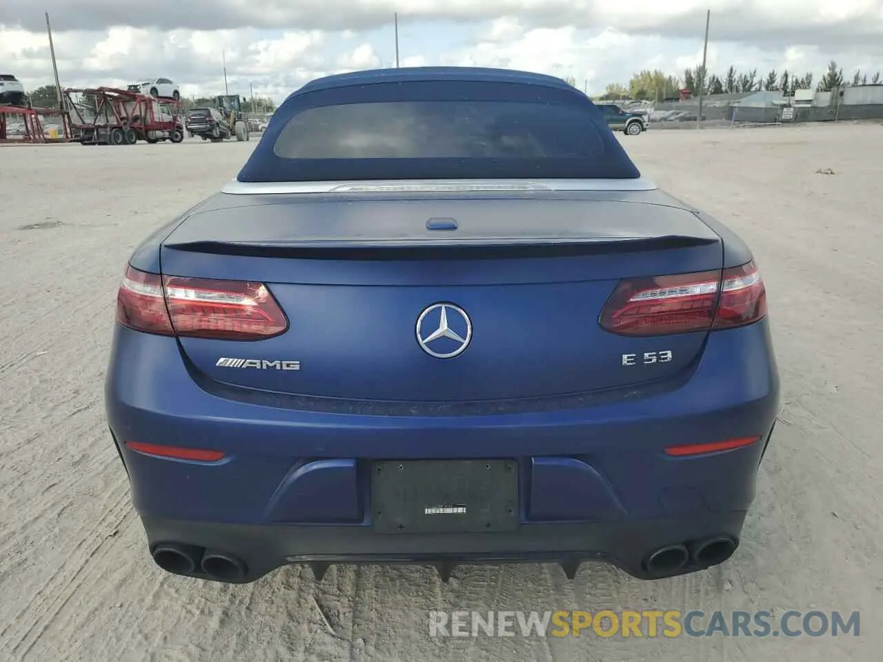 6 Photograph of a damaged car W1K1K6BB0MF164664 MERCEDES-BENZ E-CLASS 2021