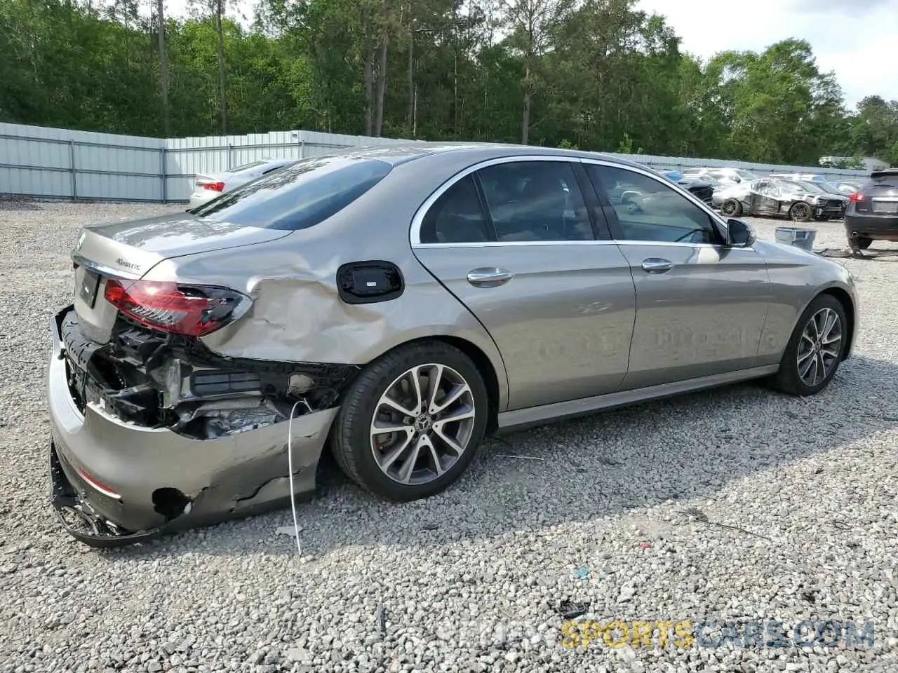 3 Photograph of a damaged car W1KZF5KB1MA951718 MERCEDES-BENZ E-CLASS 2021