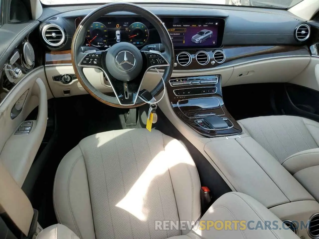 8 Photograph of a damaged car W1KZF5KB1MA951718 MERCEDES-BENZ E-CLASS 2021