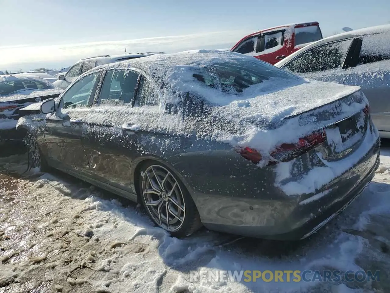 2 Photograph of a damaged car W1KZF5KB1MA999638 MERCEDES-BENZ E-CLASS 2021