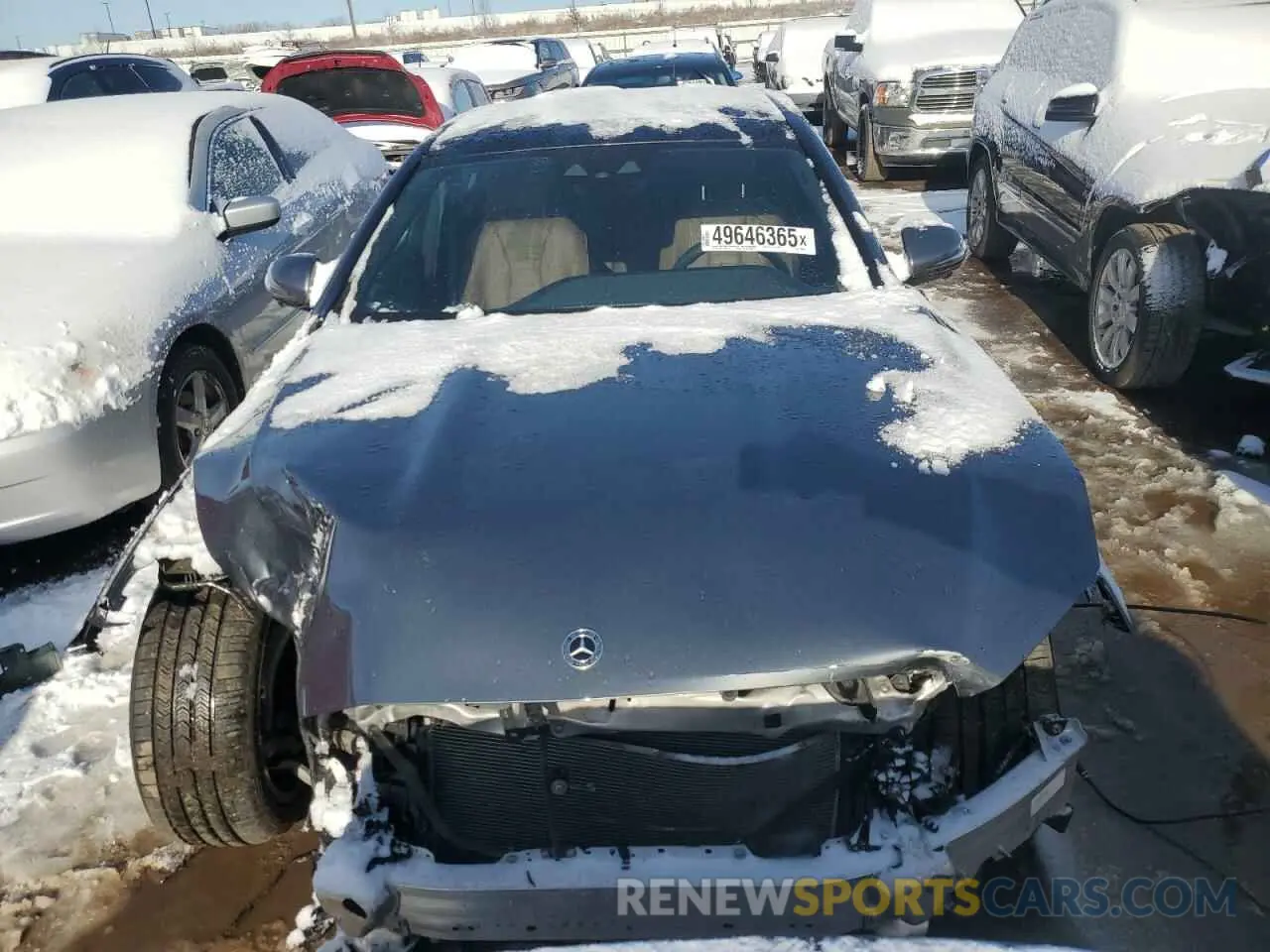 5 Photograph of a damaged car W1KZF5KB1MA999638 MERCEDES-BENZ E-CLASS 2021