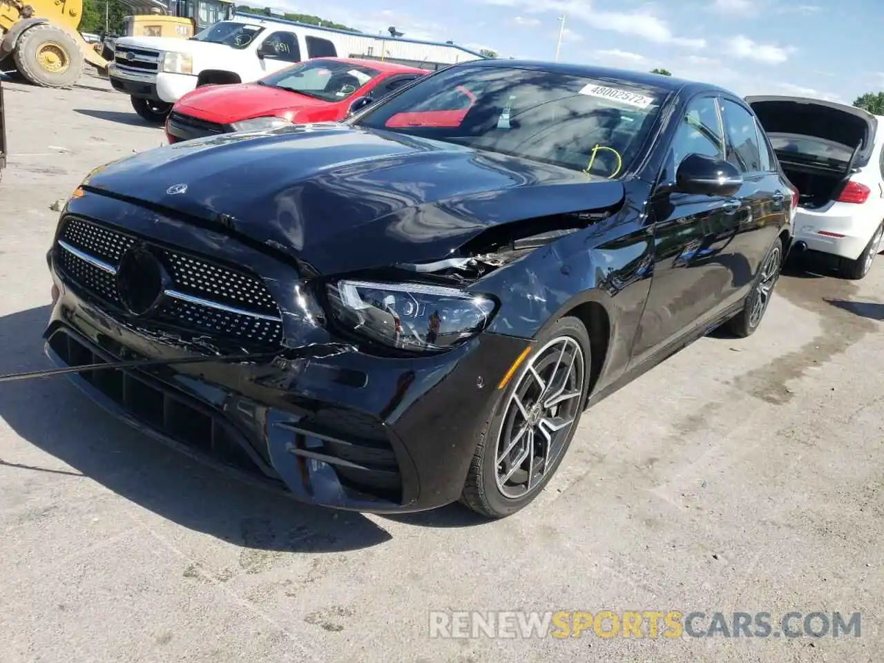 2 Photograph of a damaged car W1KZF5KB4MA974250 MERCEDES-BENZ E-CLASS 2021