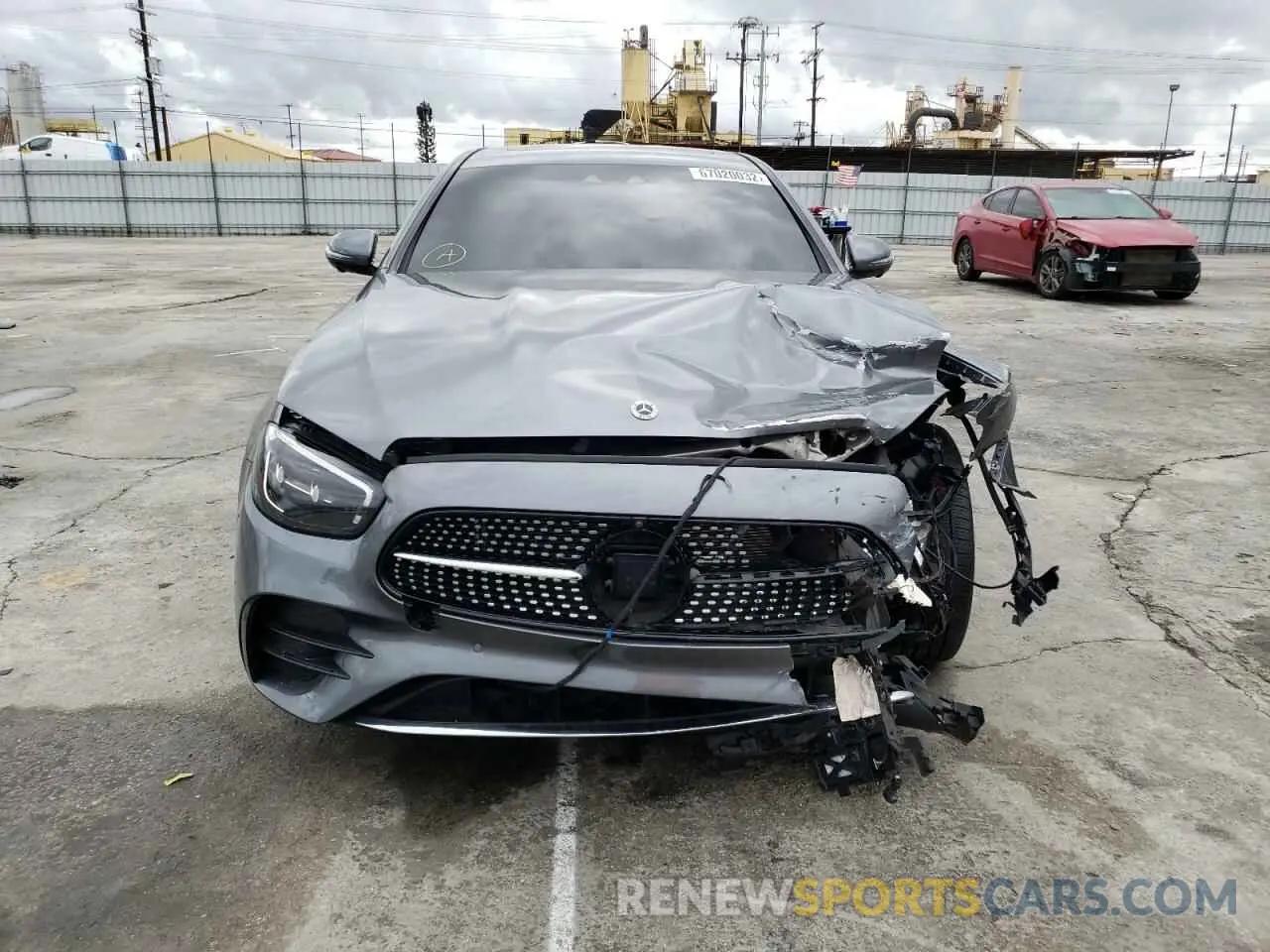 9 Photograph of a damaged car W1KZF5KB4MA981019 MERCEDES-BENZ E-CLASS 2021