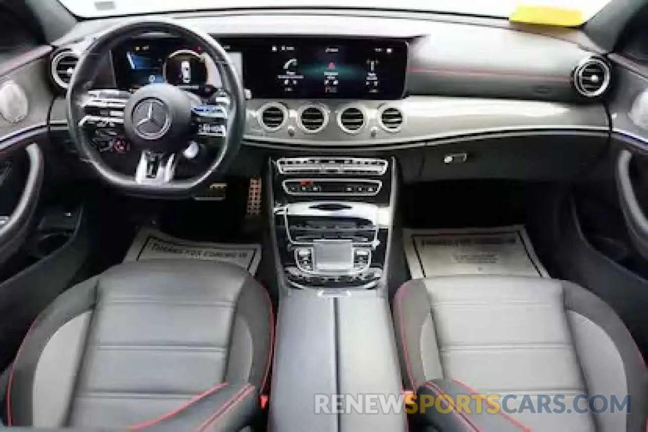 9 Photograph of a damaged car W1KZF6BB6MB0058XX MERCEDES-BENZ E-CLASS 2021