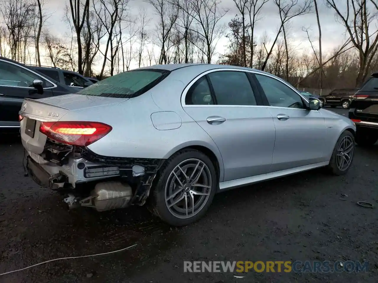 3 Photograph of a damaged car W1KZF6BB7MA930829 MERCEDES-BENZ E-CLASS 2021