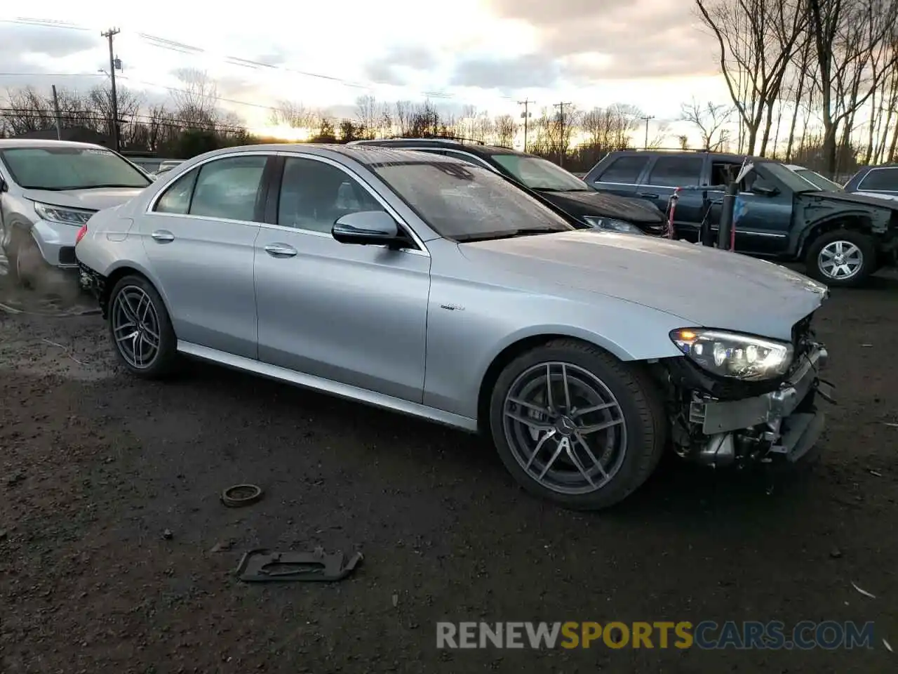 4 Photograph of a damaged car W1KZF6BB7MA930829 MERCEDES-BENZ E-CLASS 2021