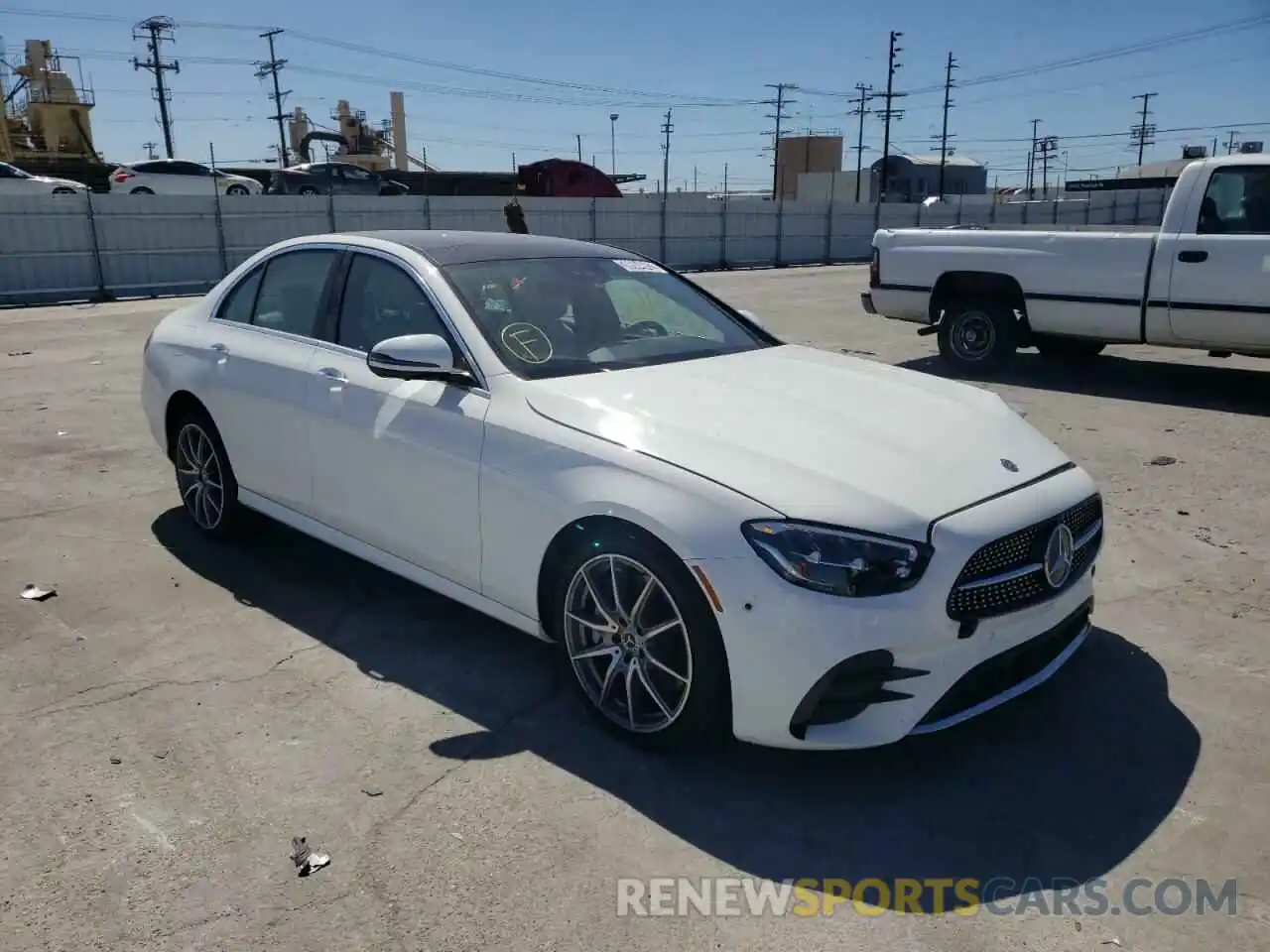 1 Photograph of a damaged car W1KZF8DB0MA892353 MERCEDES-BENZ E-CLASS 2021