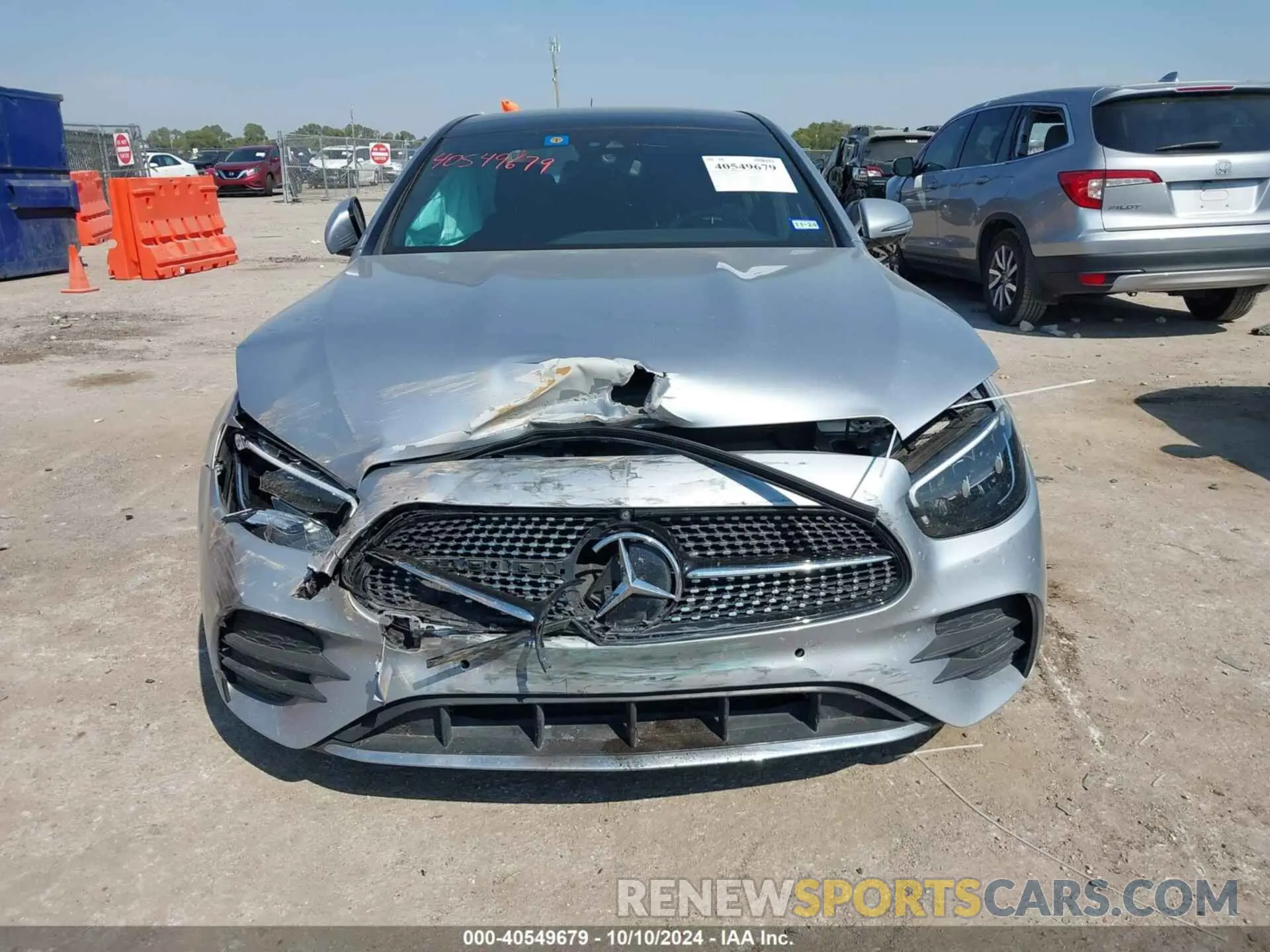 12 Photograph of a damaged car W1KZF8DB0MA947741 MERCEDES-BENZ E-CLASS 2021