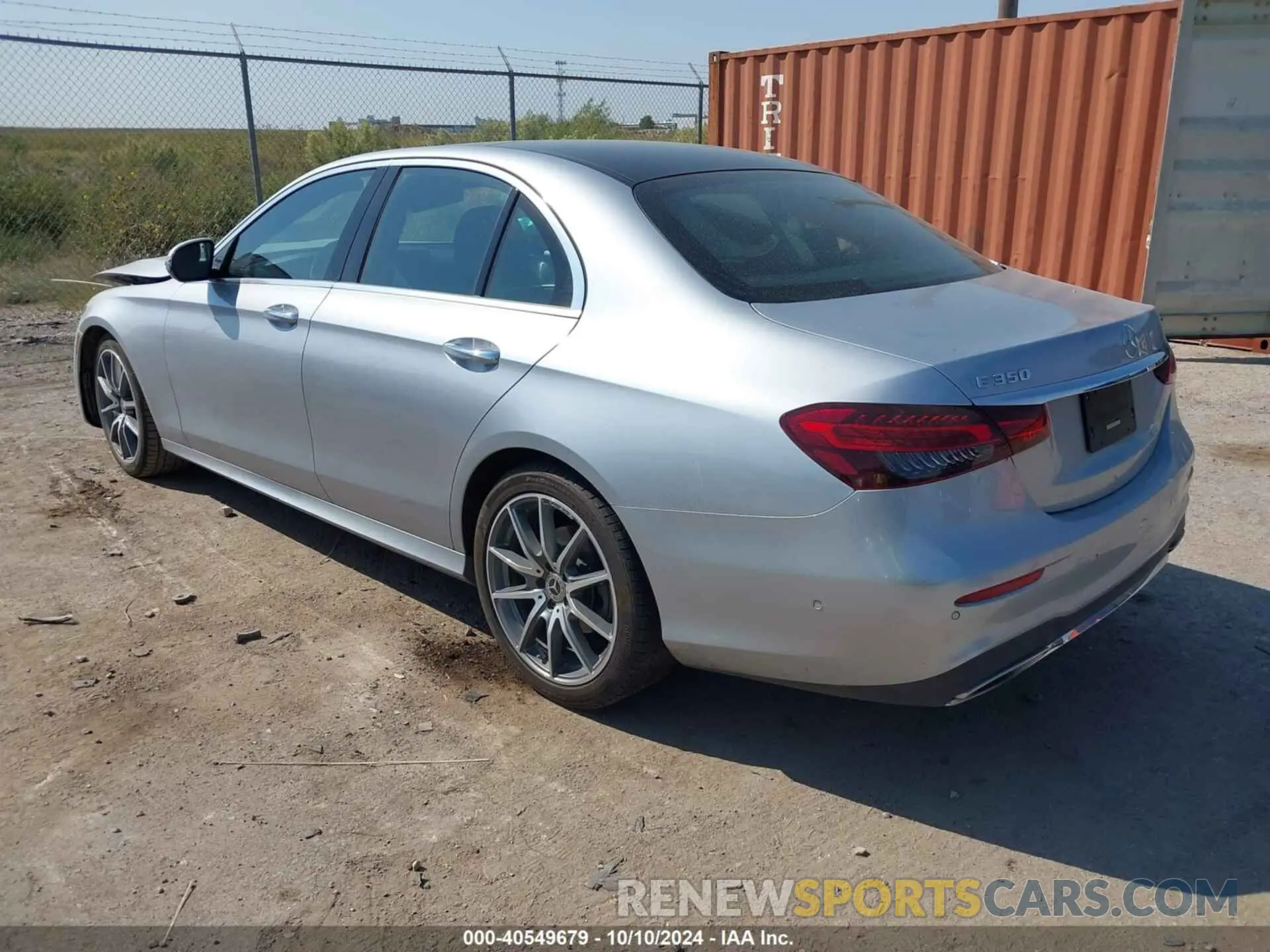 3 Photograph of a damaged car W1KZF8DB0MA947741 MERCEDES-BENZ E-CLASS 2021
