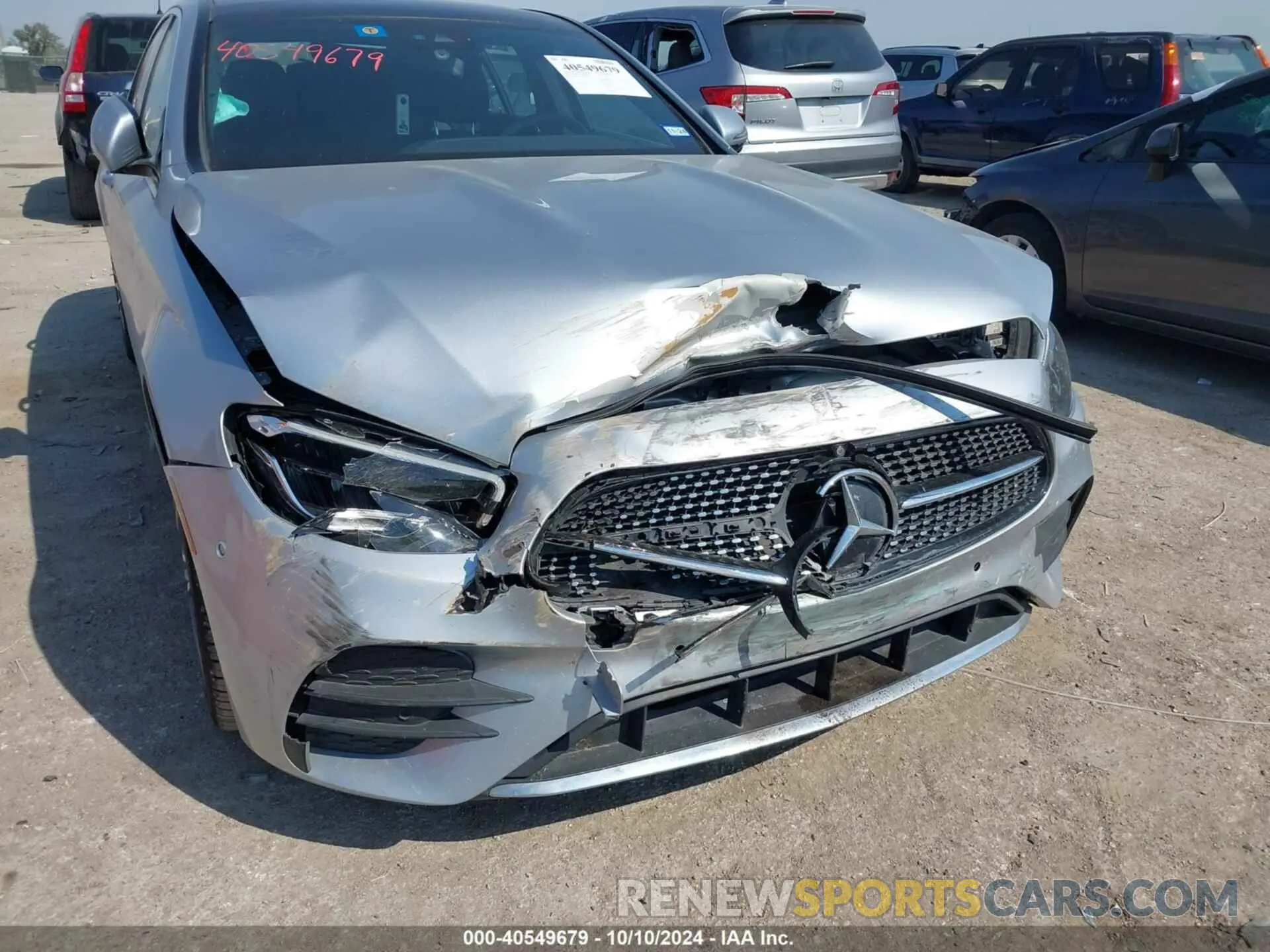 6 Photograph of a damaged car W1KZF8DB0MA947741 MERCEDES-BENZ E-CLASS 2021