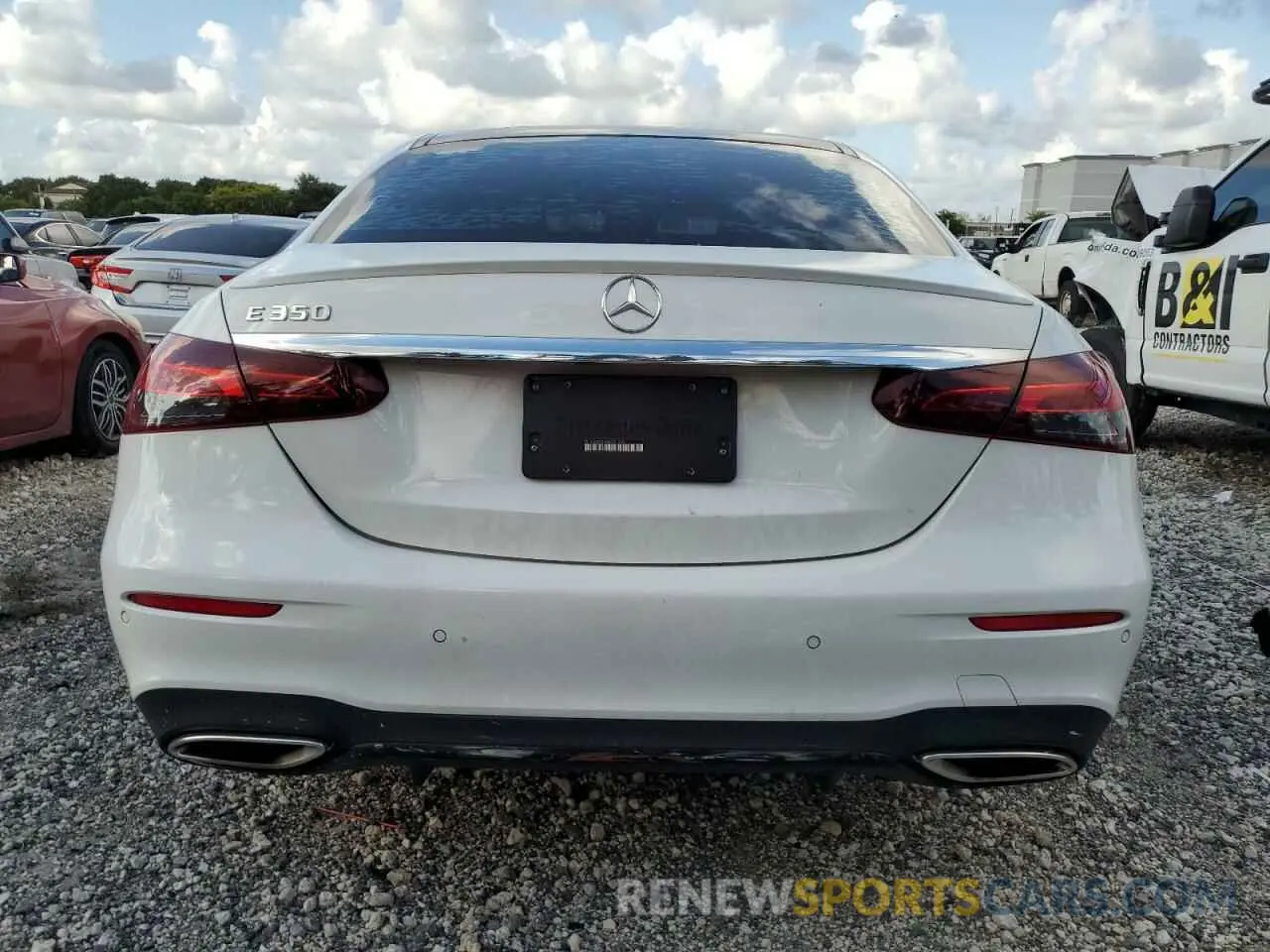 6 Photograph of a damaged car W1KZF8DB1MA921245 MERCEDES-BENZ E-CLASS 2021