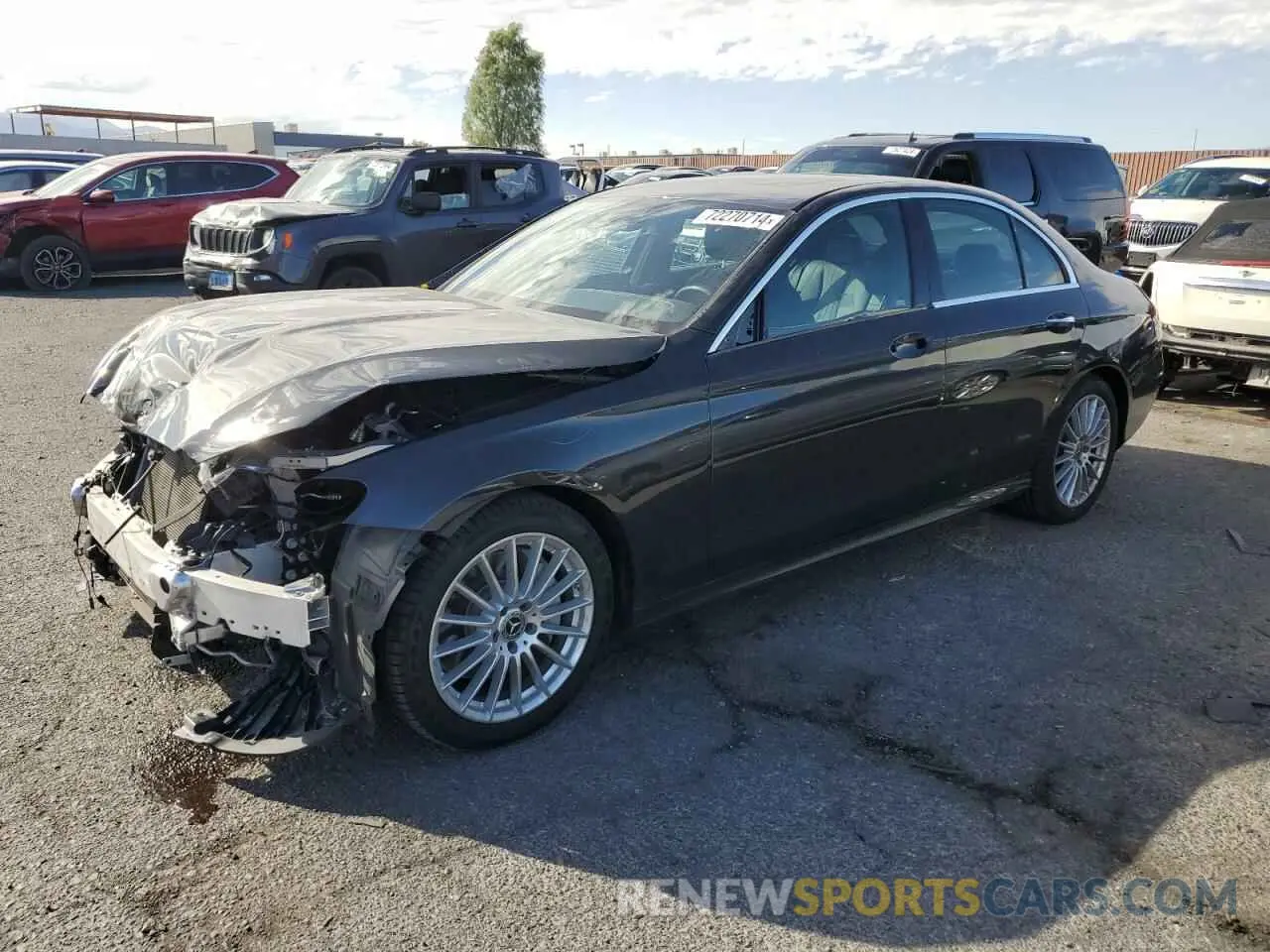 1 Photograph of a damaged car W1KZF8DB2MA921870 MERCEDES-BENZ E-CLASS 2021
