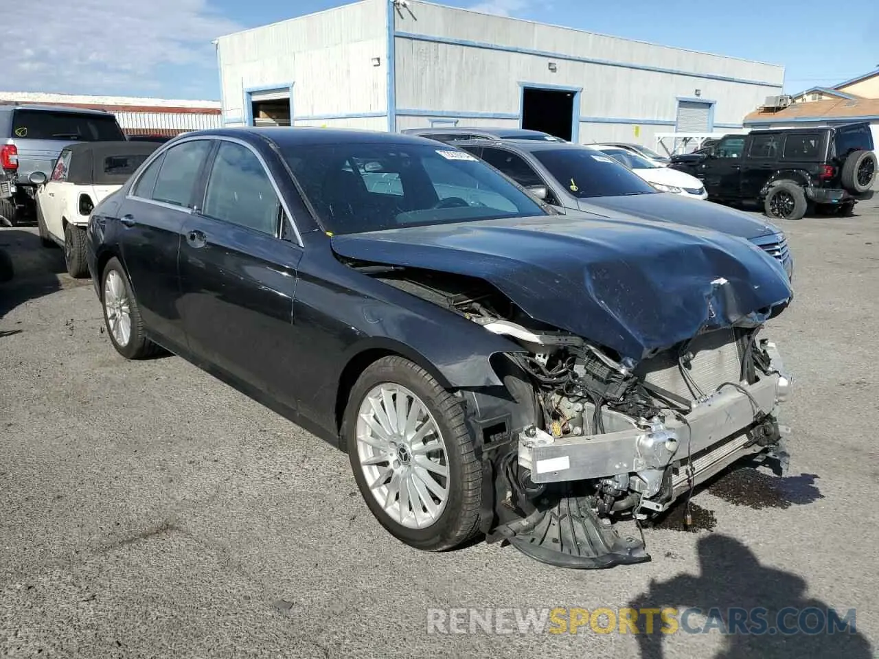 4 Photograph of a damaged car W1KZF8DB2MA921870 MERCEDES-BENZ E-CLASS 2021