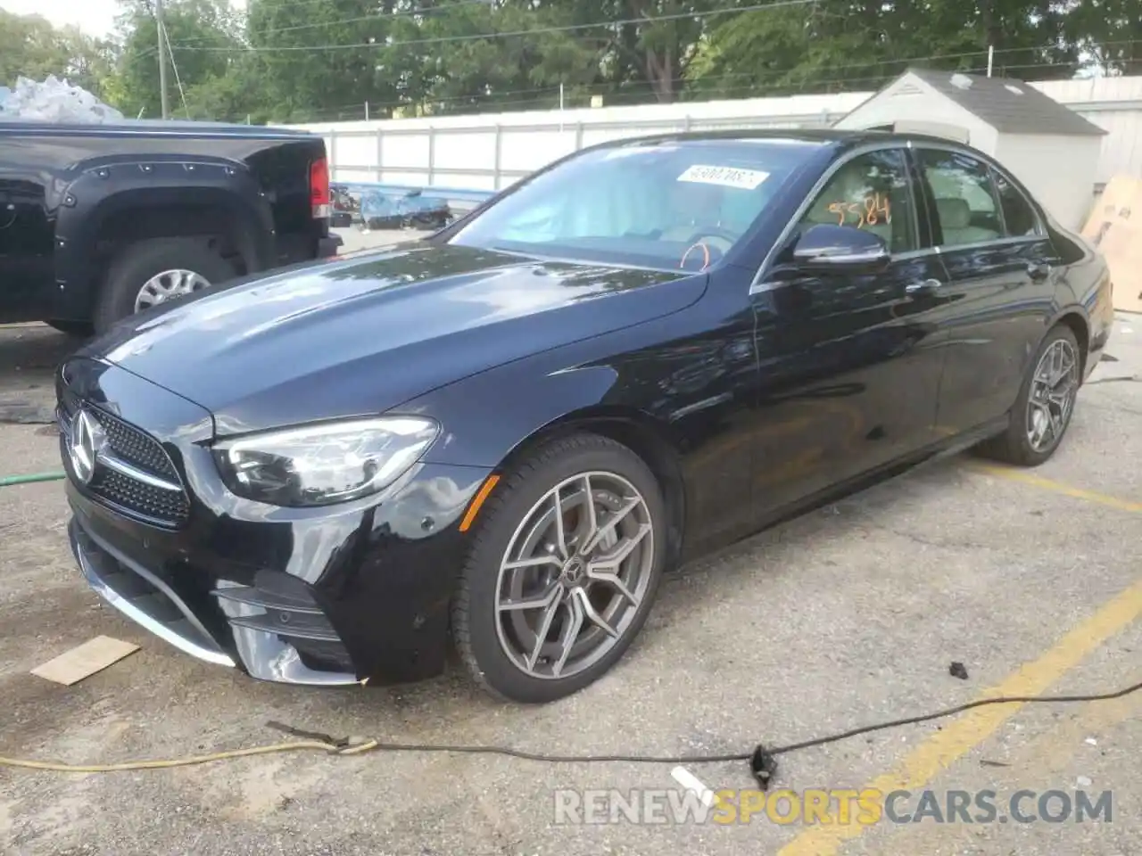 2 Photograph of a damaged car W1KZF8DB2MA970454 MERCEDES-BENZ E-CLASS 2021